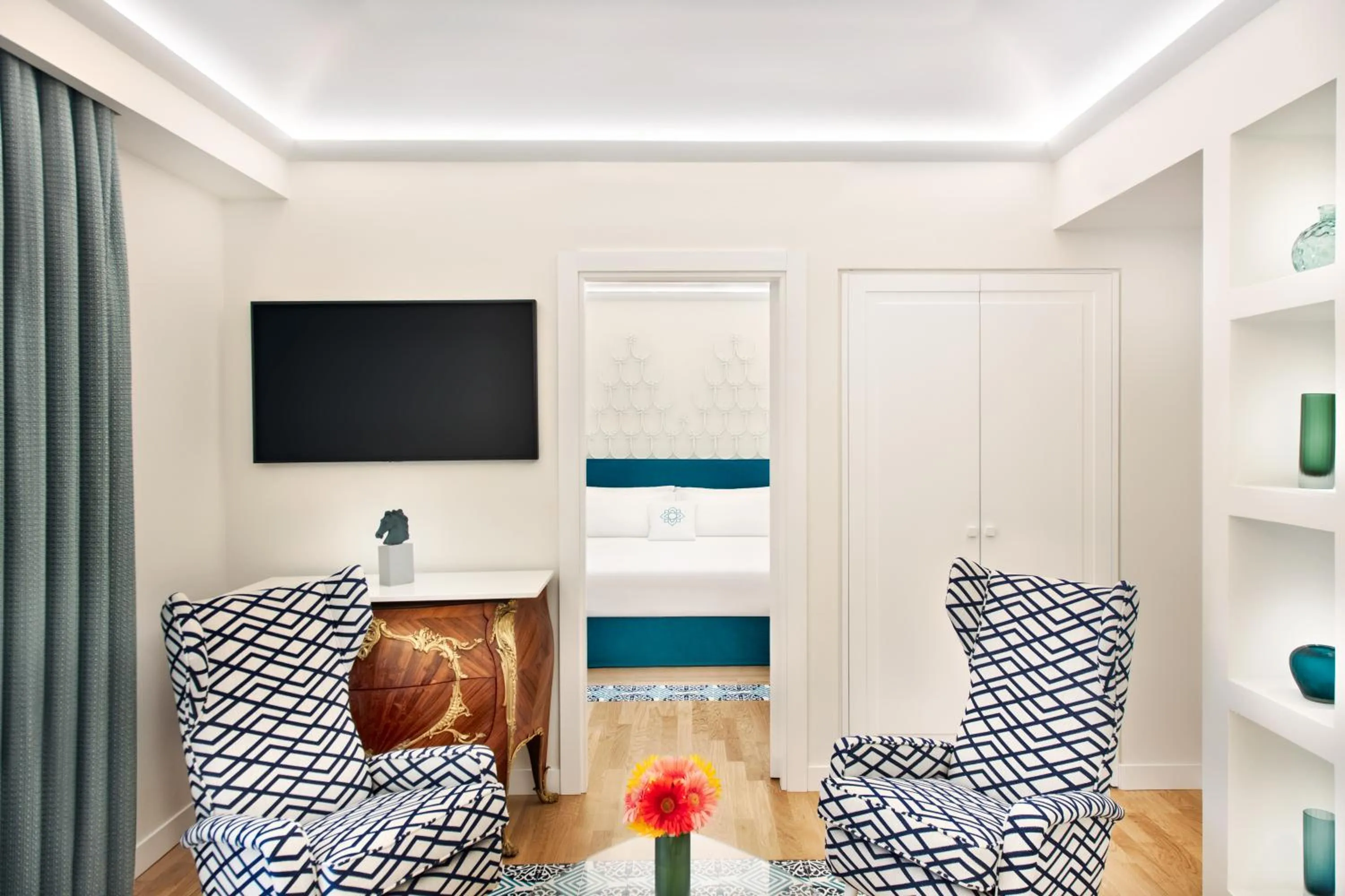 Living room in Pazziella Garden & Suites