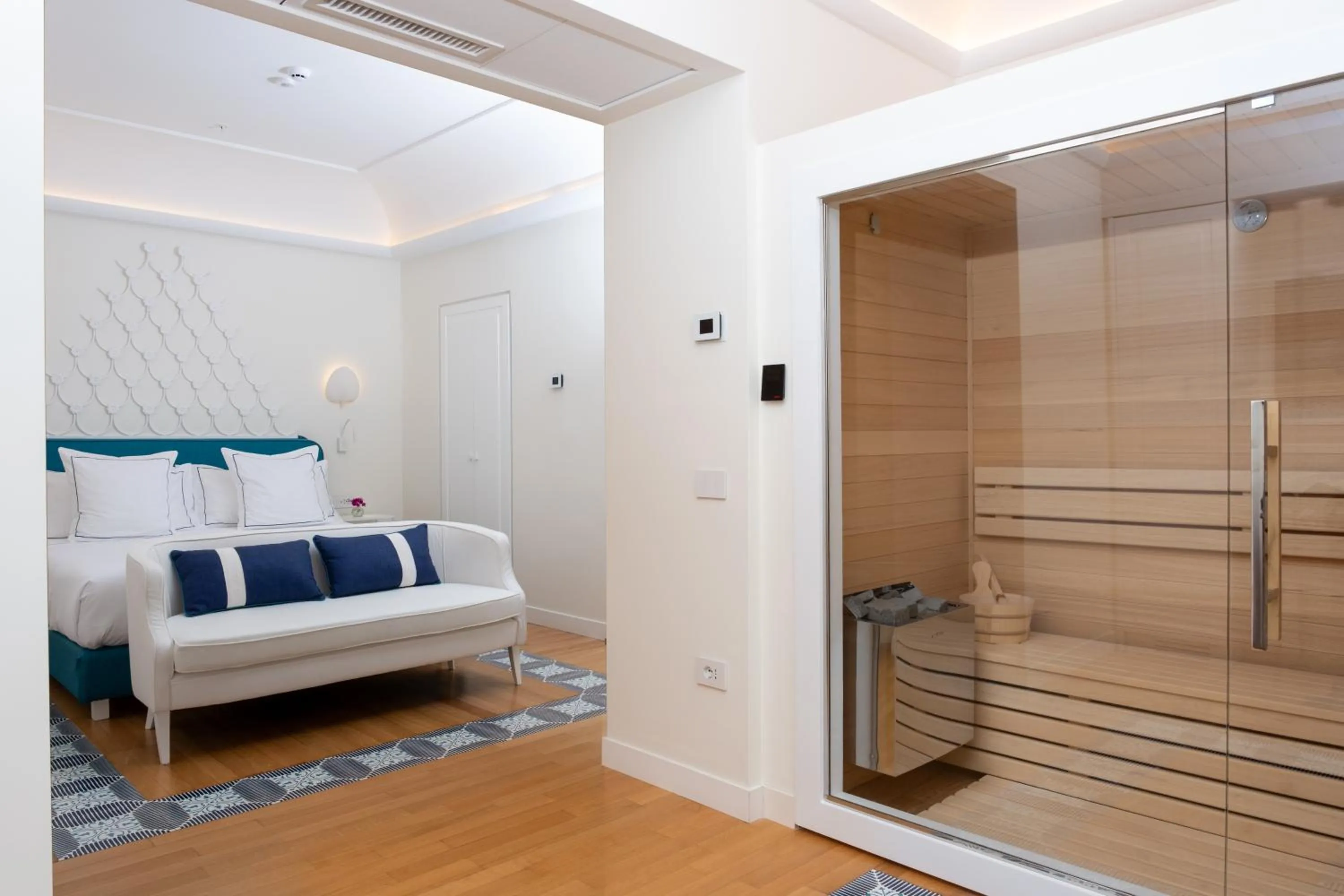 Spa and wellness centre/facilities, Bed in Pazziella Garden & Suites