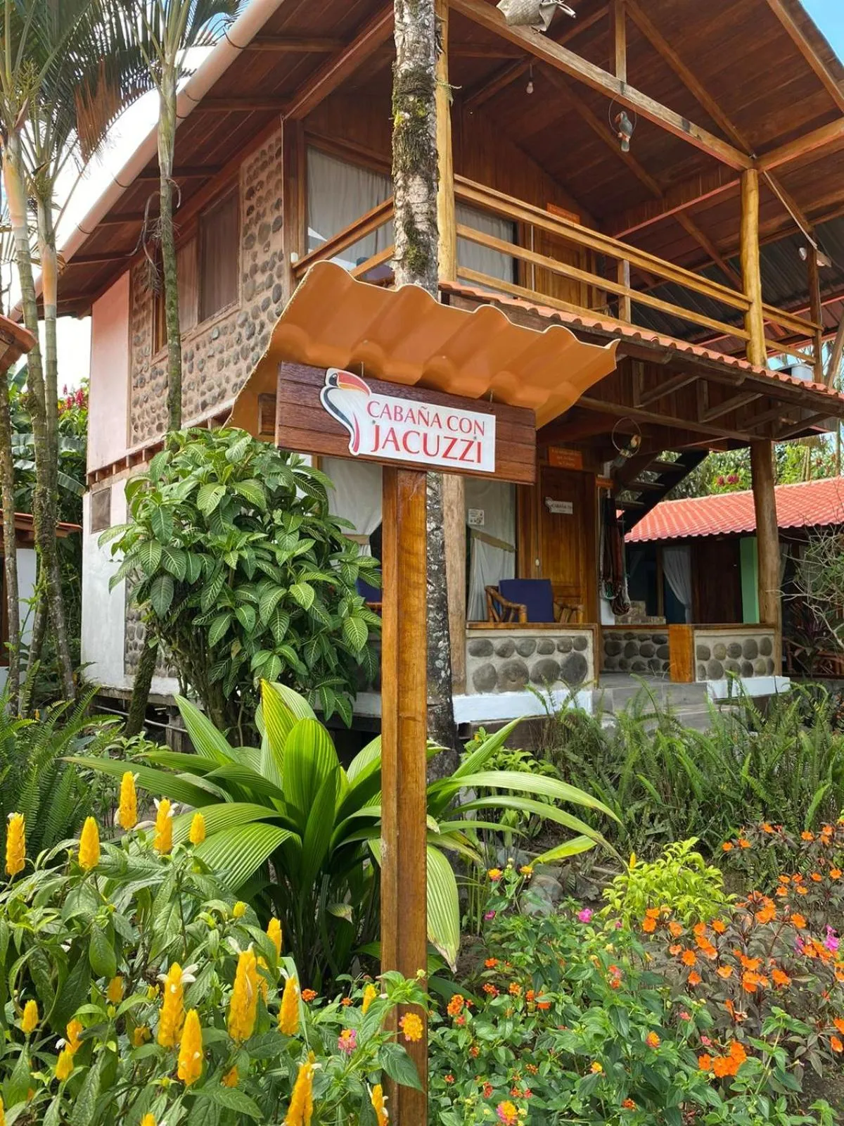 Garden in Hostería Arasari