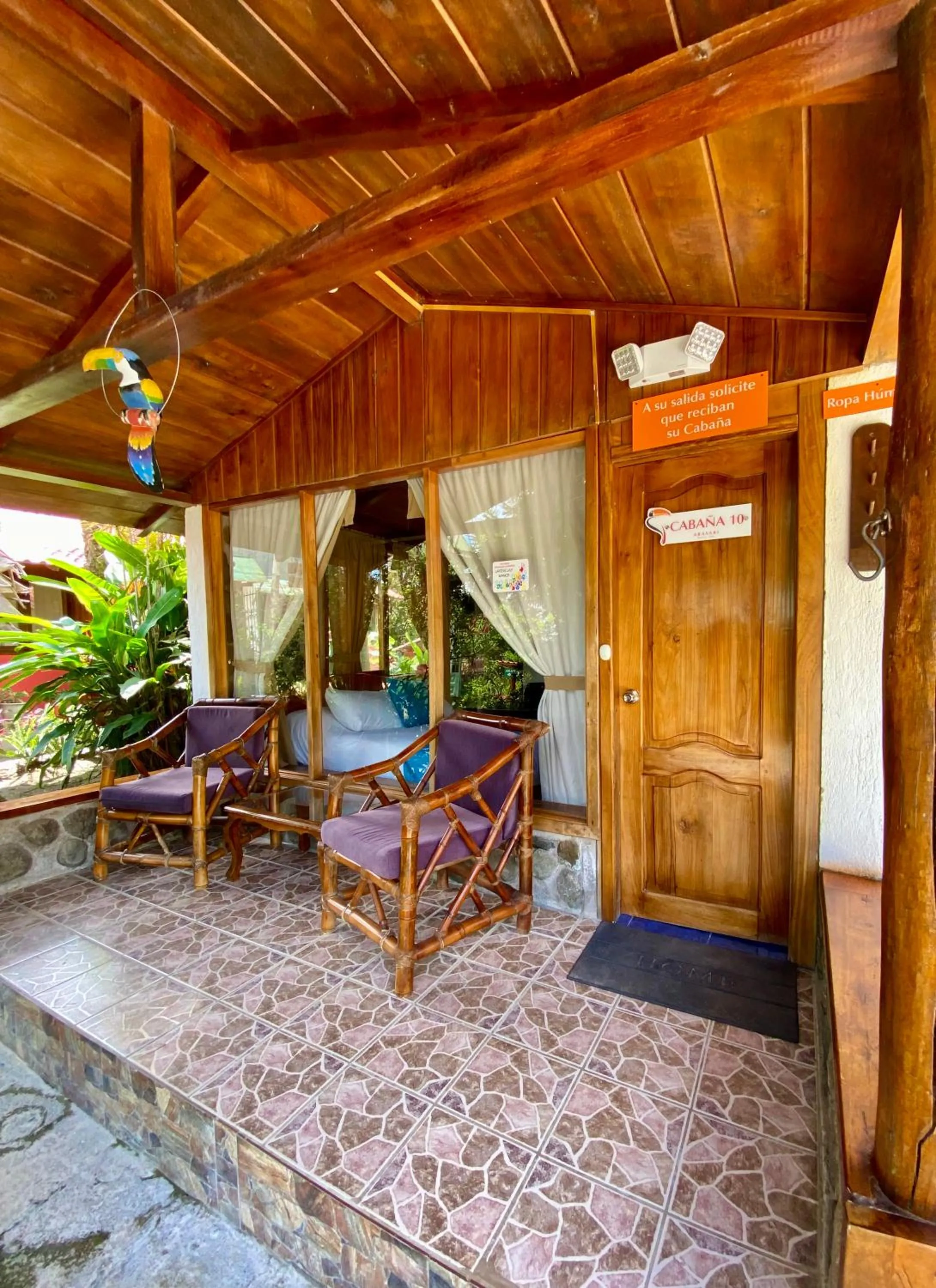 Patio in Hostería Arasari