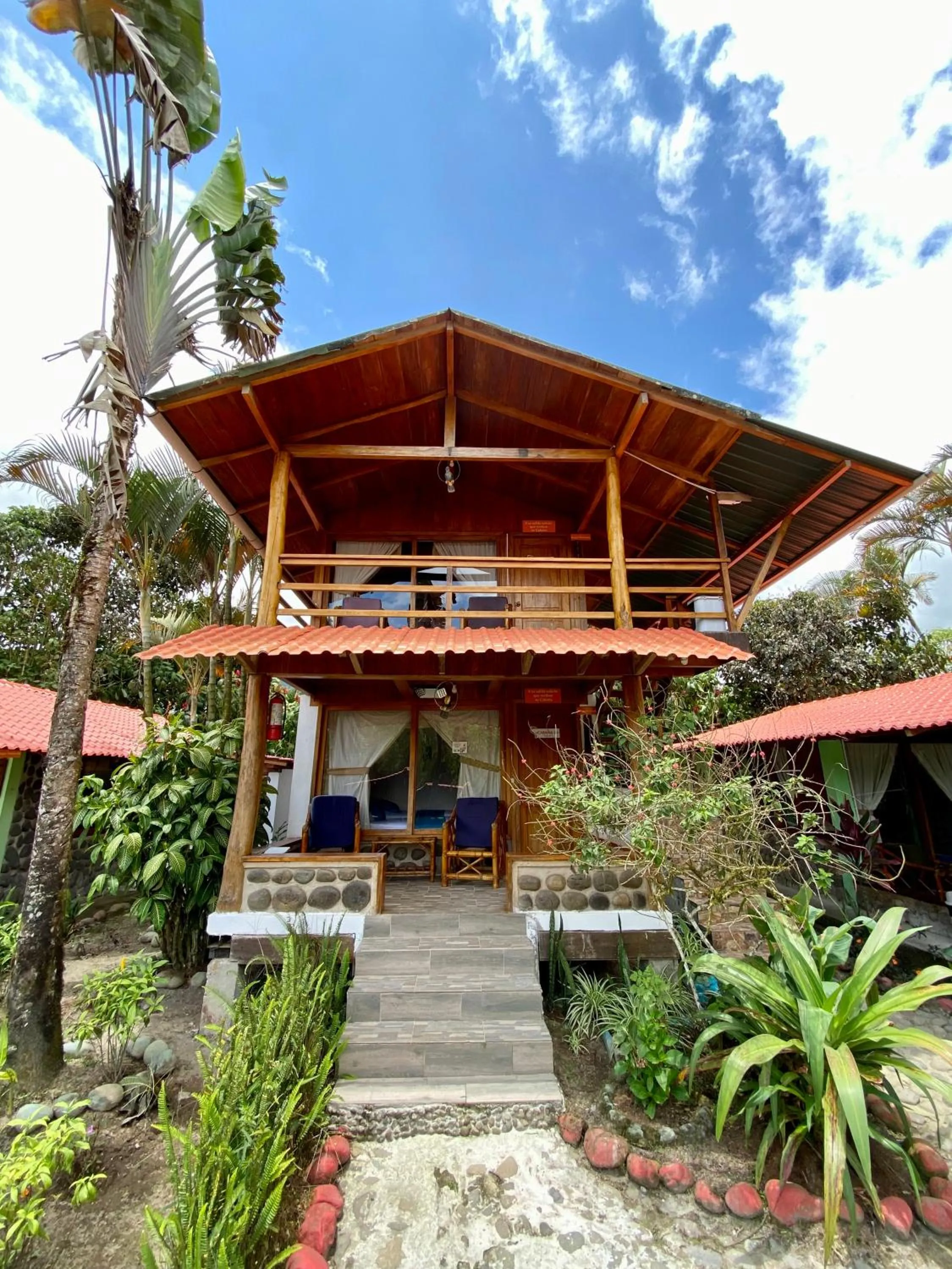 Patio in Hostería Arasari