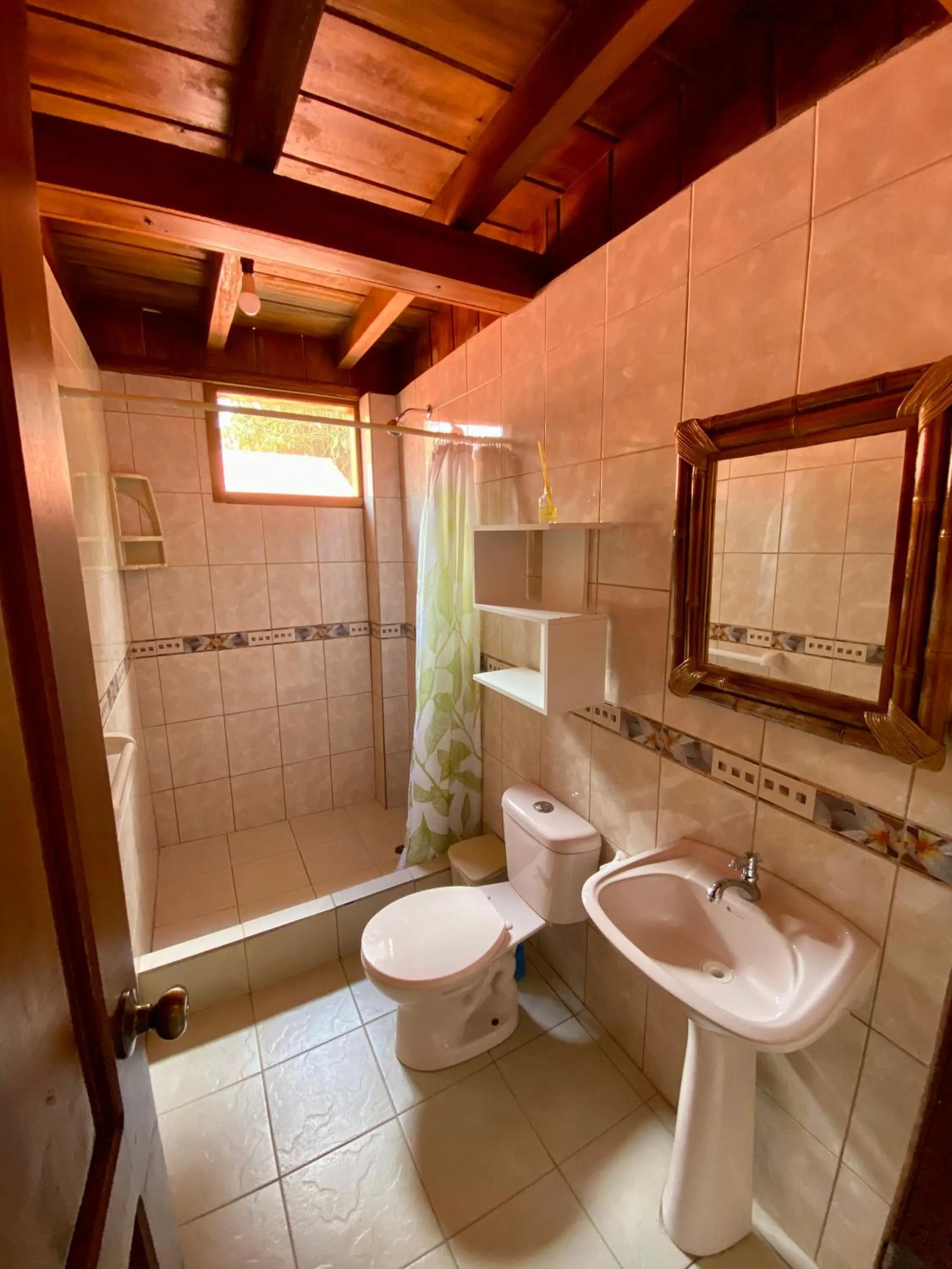Shower in Hostería Arasari