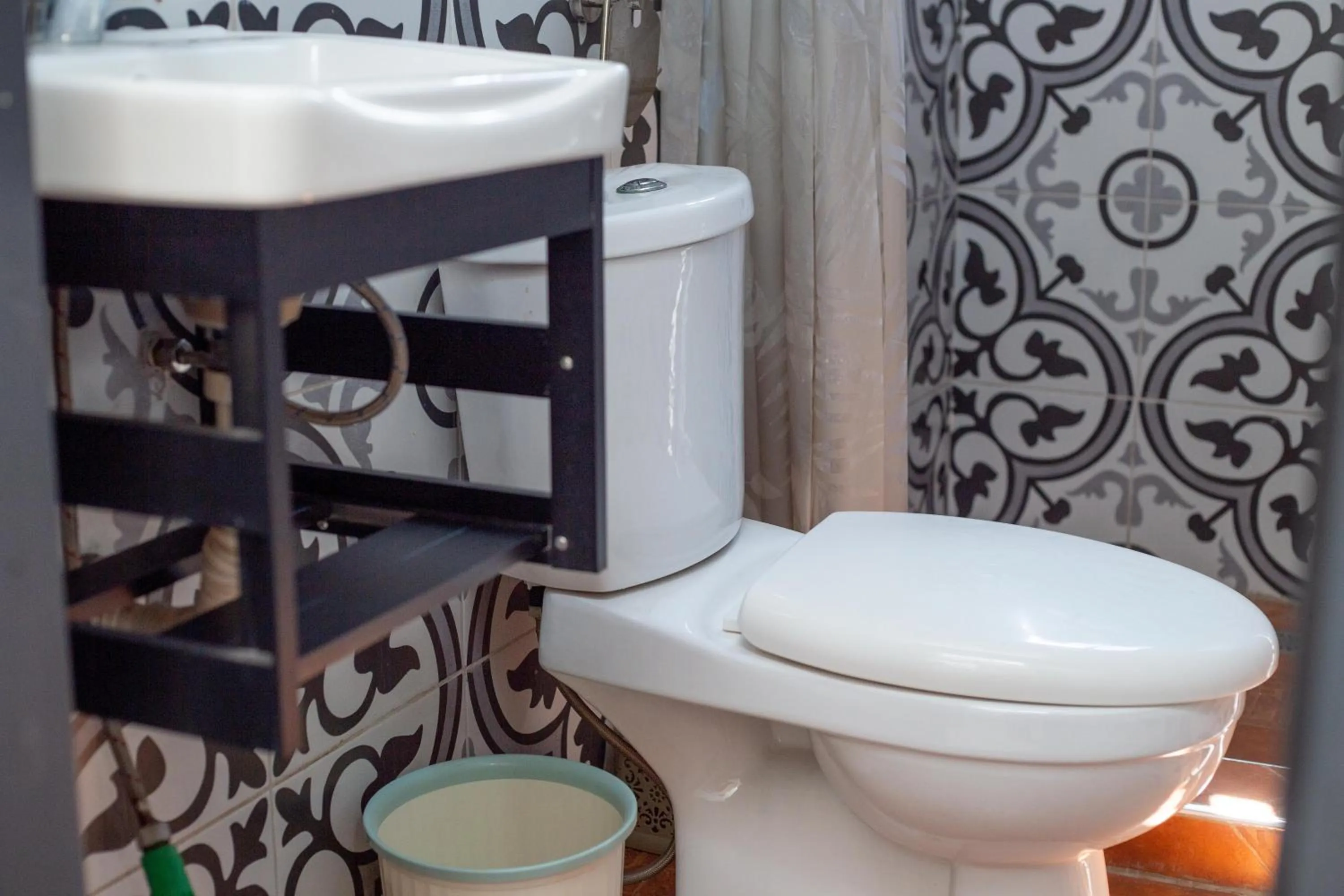 Toilet in High Level Apartment