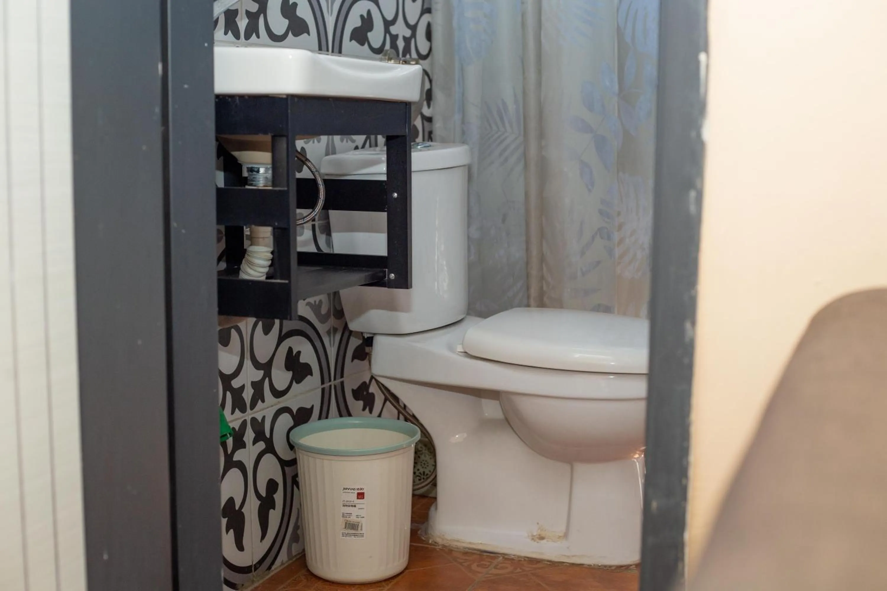 Toilet in High Level Apartment