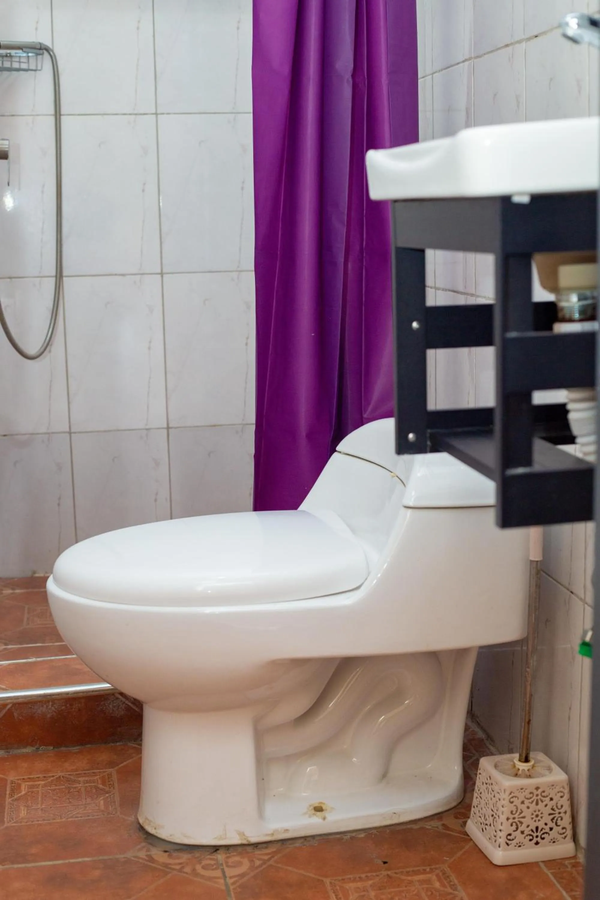 Shower in High Level Apartment
