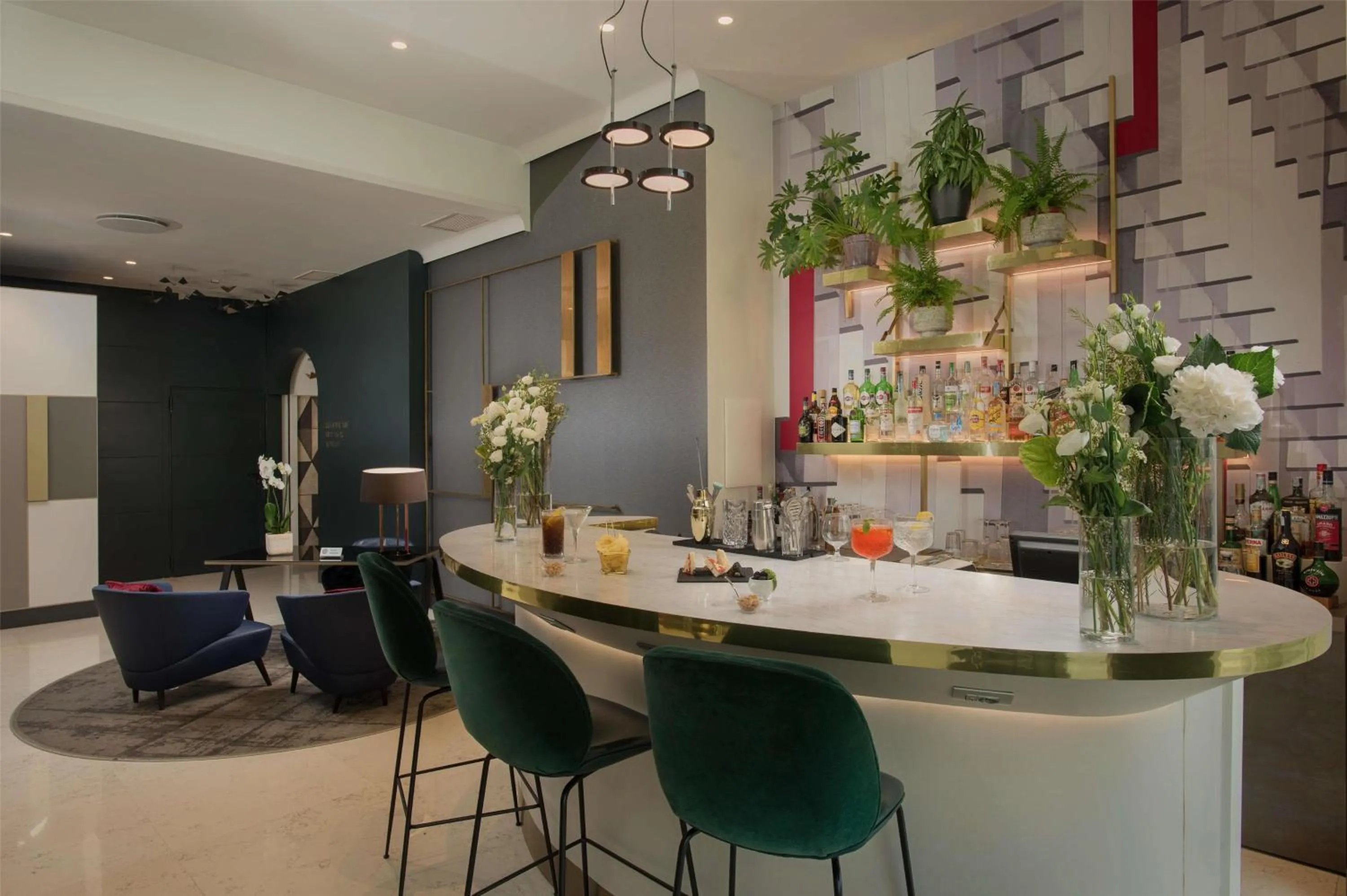 Lounge or bar in NH Collection Porta Nuova
