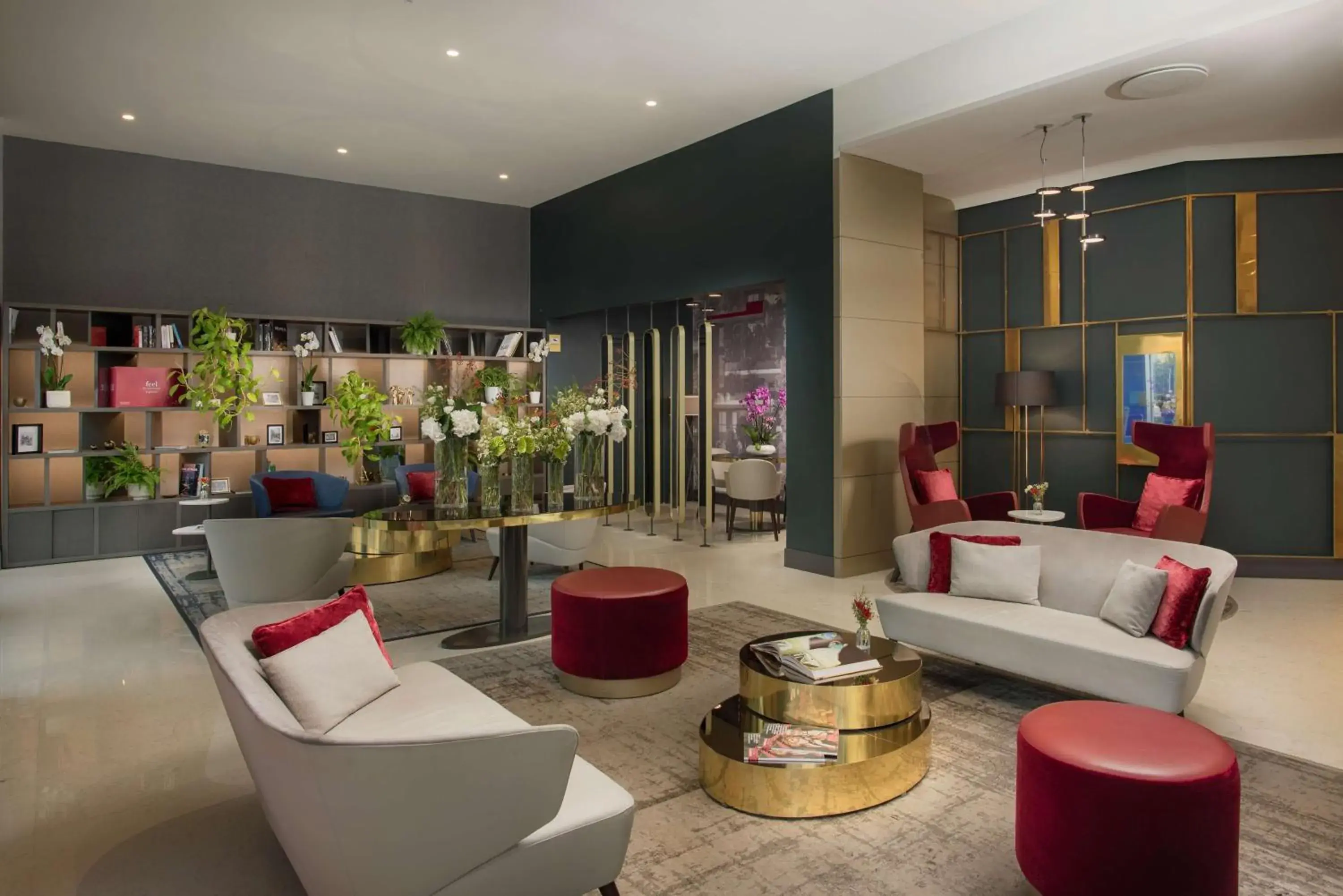 Lobby or reception in NH Collection Porta Nuova Lobby or reception in NH Collection Porta Nuova