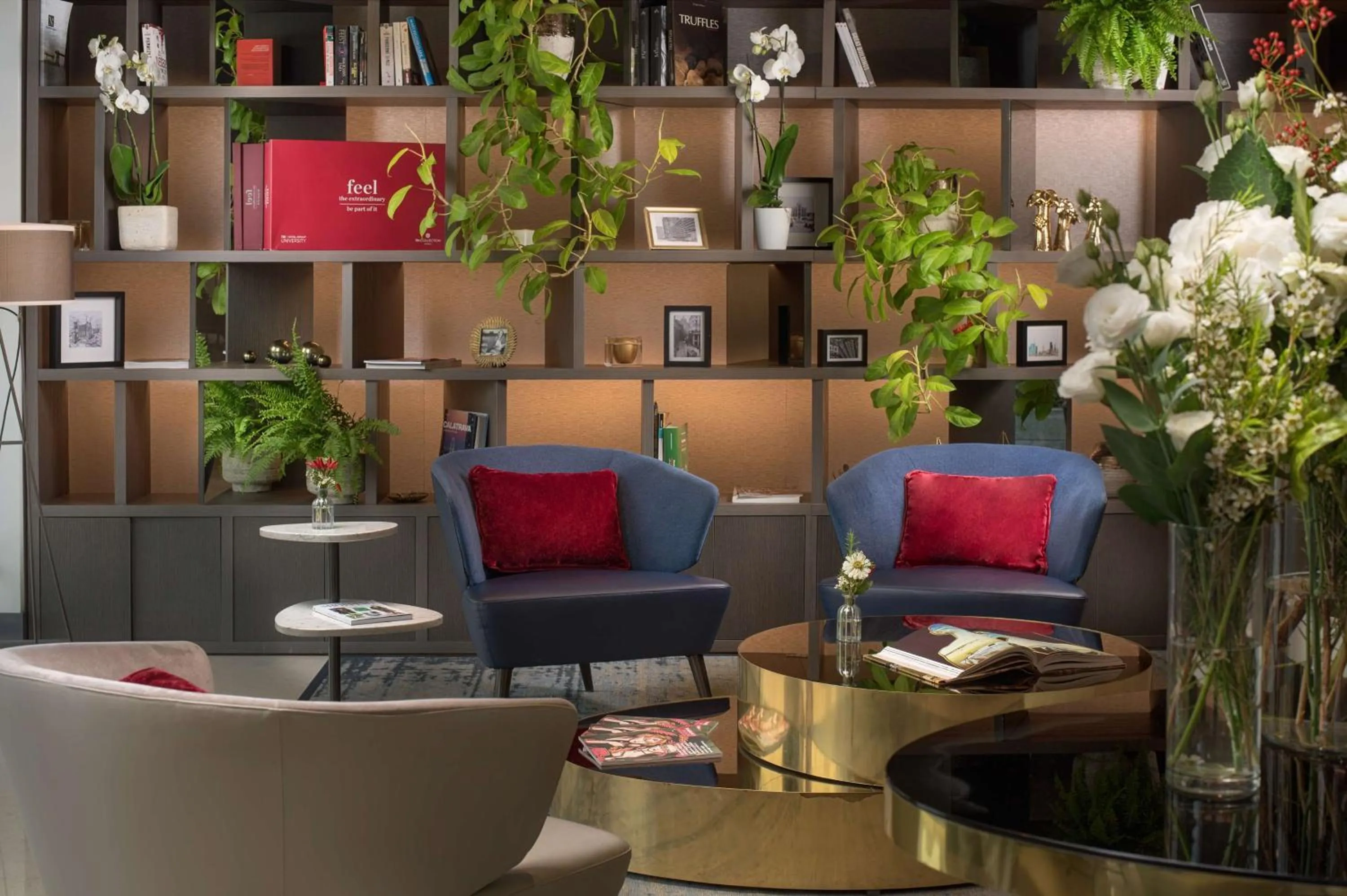 Lobby or reception in NH Collection Porta Nuova