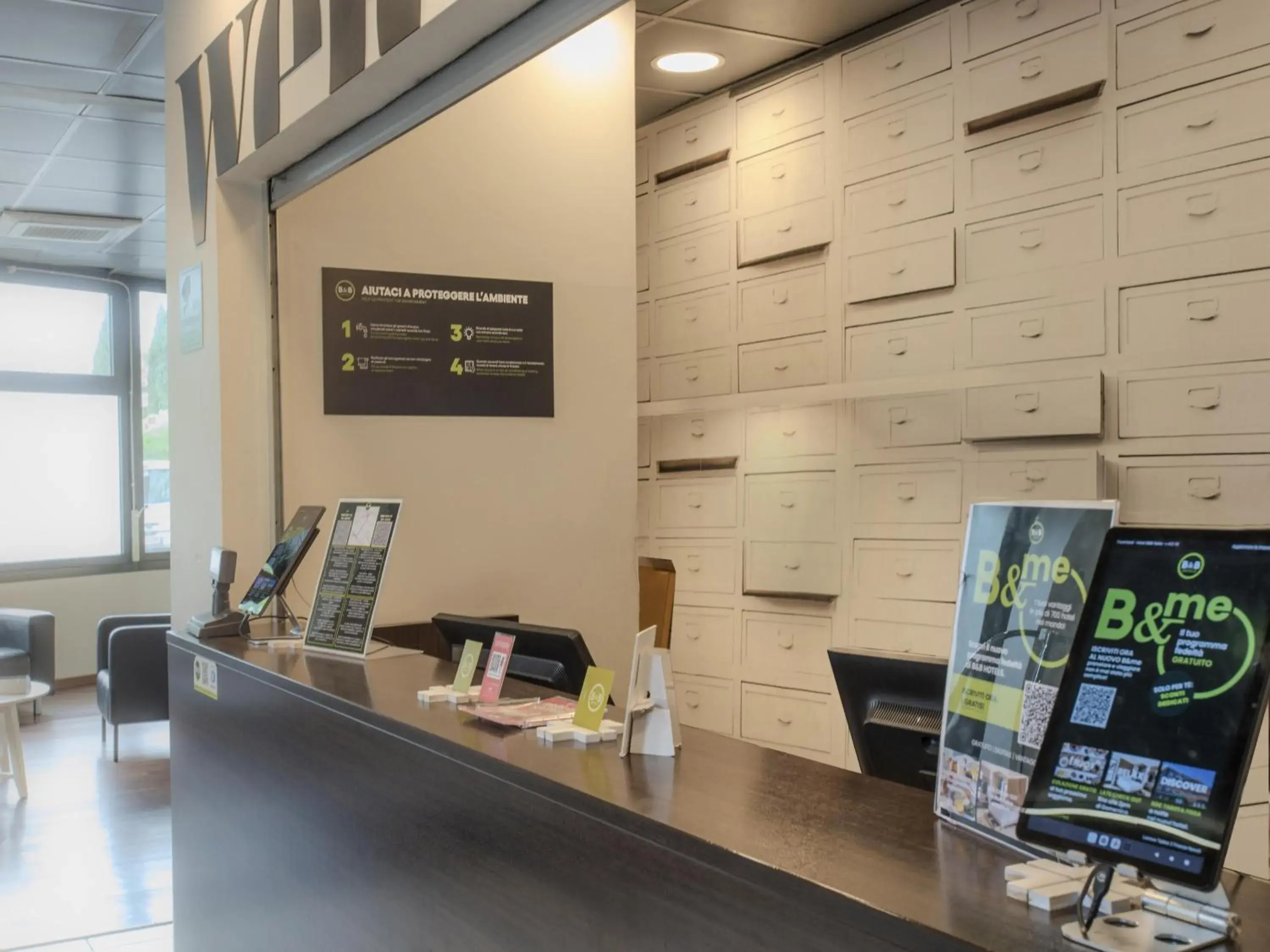 Lobby or reception in B&B Hotel Firenze Novoli Lobby or reception in B&B Hotel Firenze Novoli