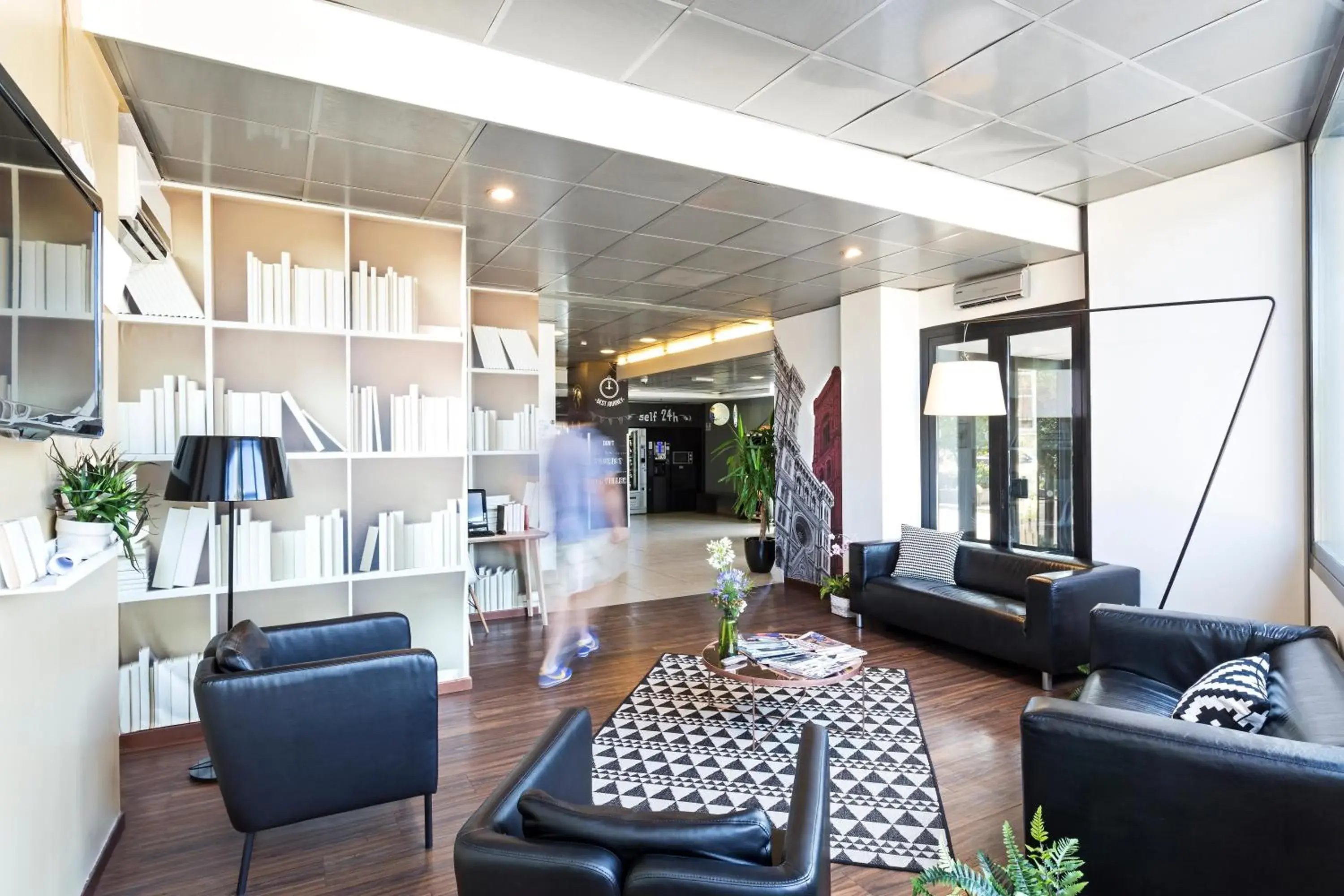 Lobby or reception in B&B Hotel Firenze Novoli Lobby or reception in B&B Hotel Firenze Novoli