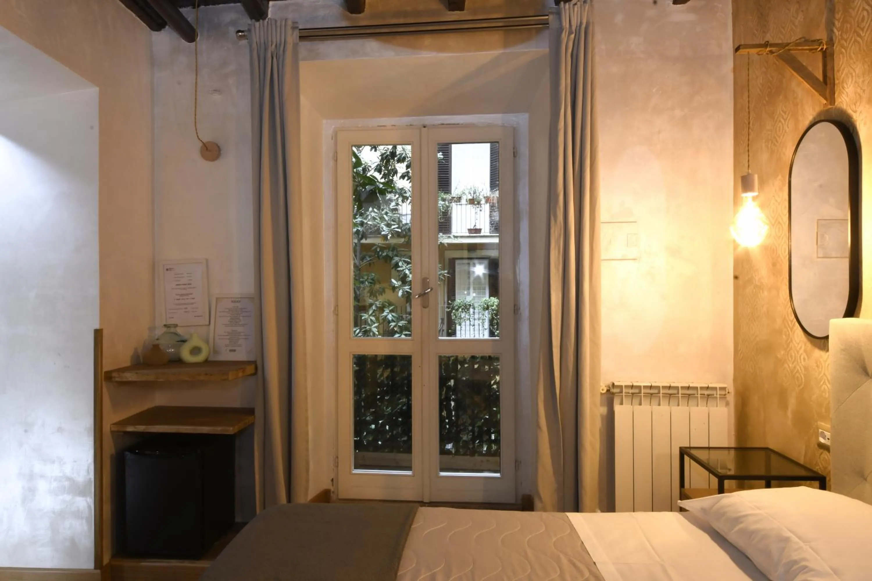 Balcony/Terrace, Bed in Dulcis In Pantheon