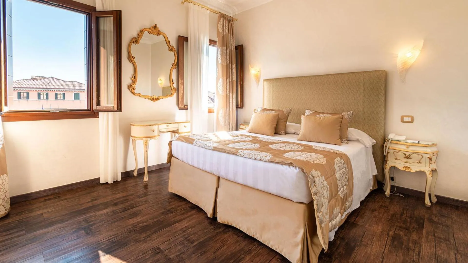 Bed in Hotel Principe