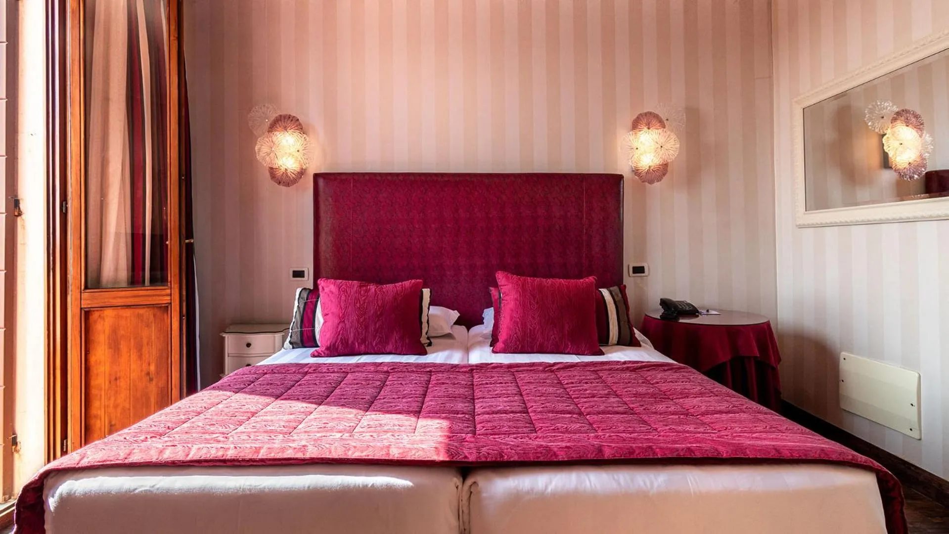 Bed in Hotel Principe