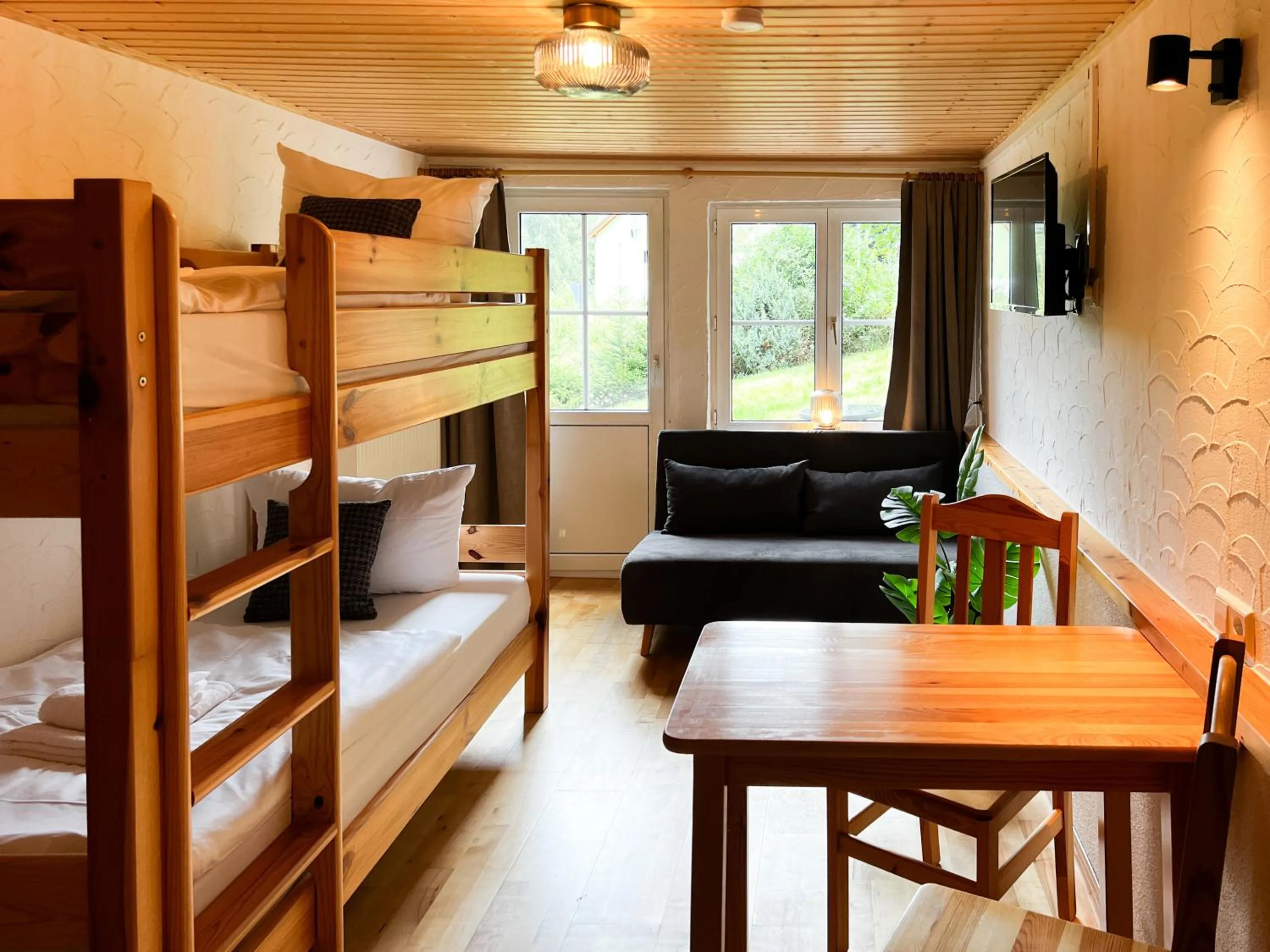 Bed in Schwarzwald Apartments im Haus Tanneck - Feldberg - Titisee