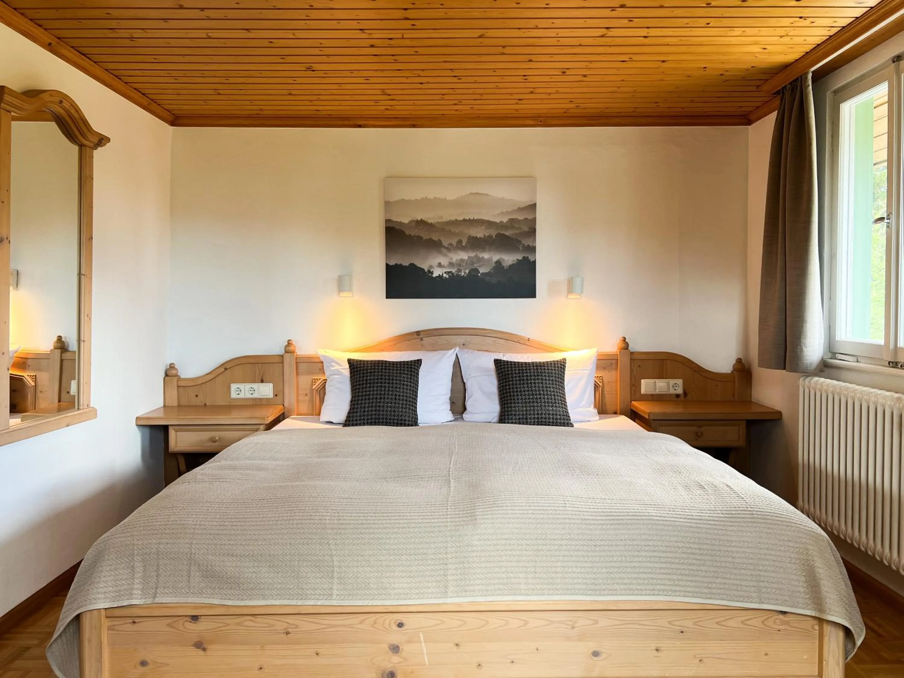 Bed in Schwarzwald Apartments im Haus Tanneck - Feldberg - Titisee