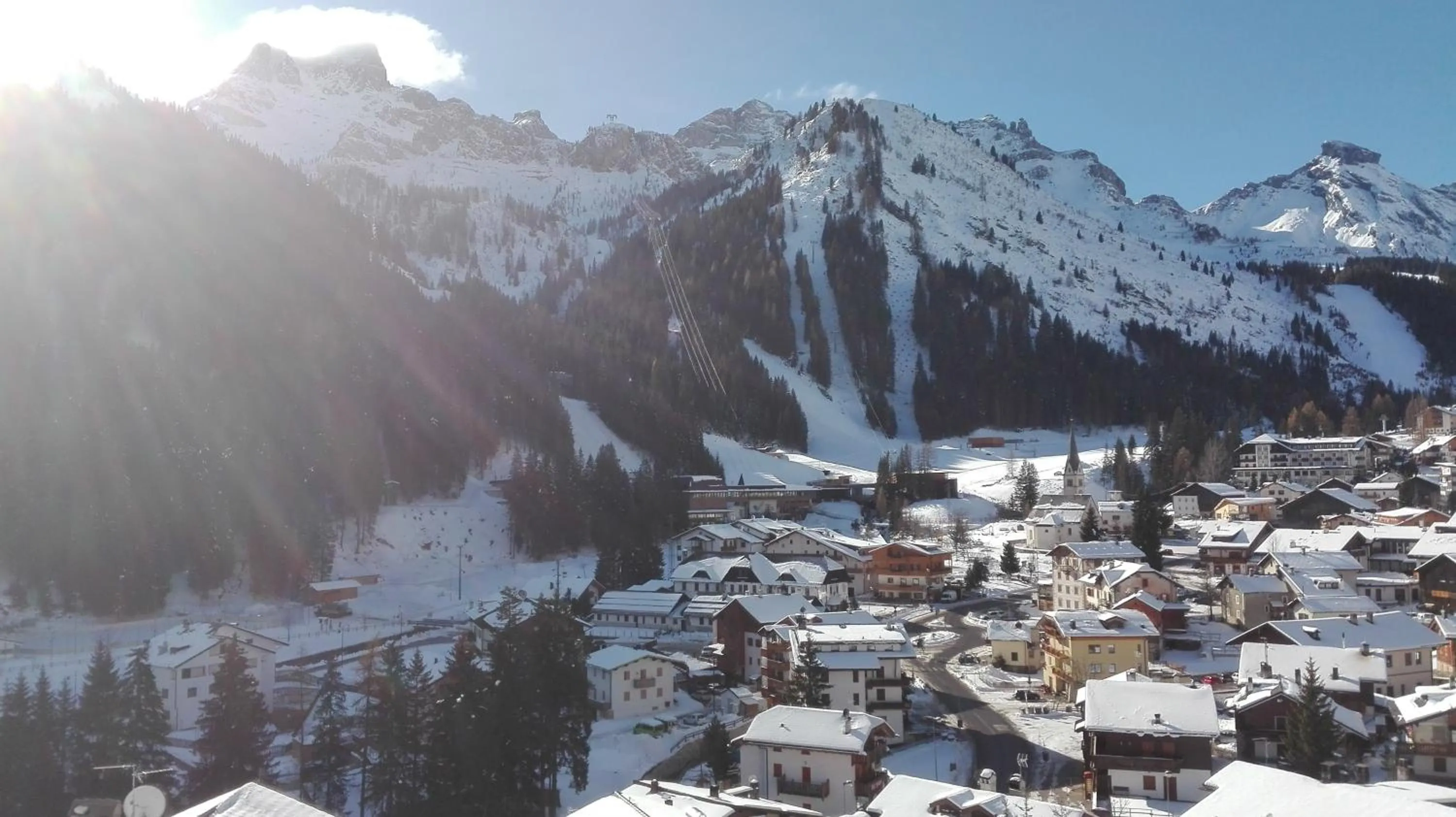 Mountain view in Garnì Astor