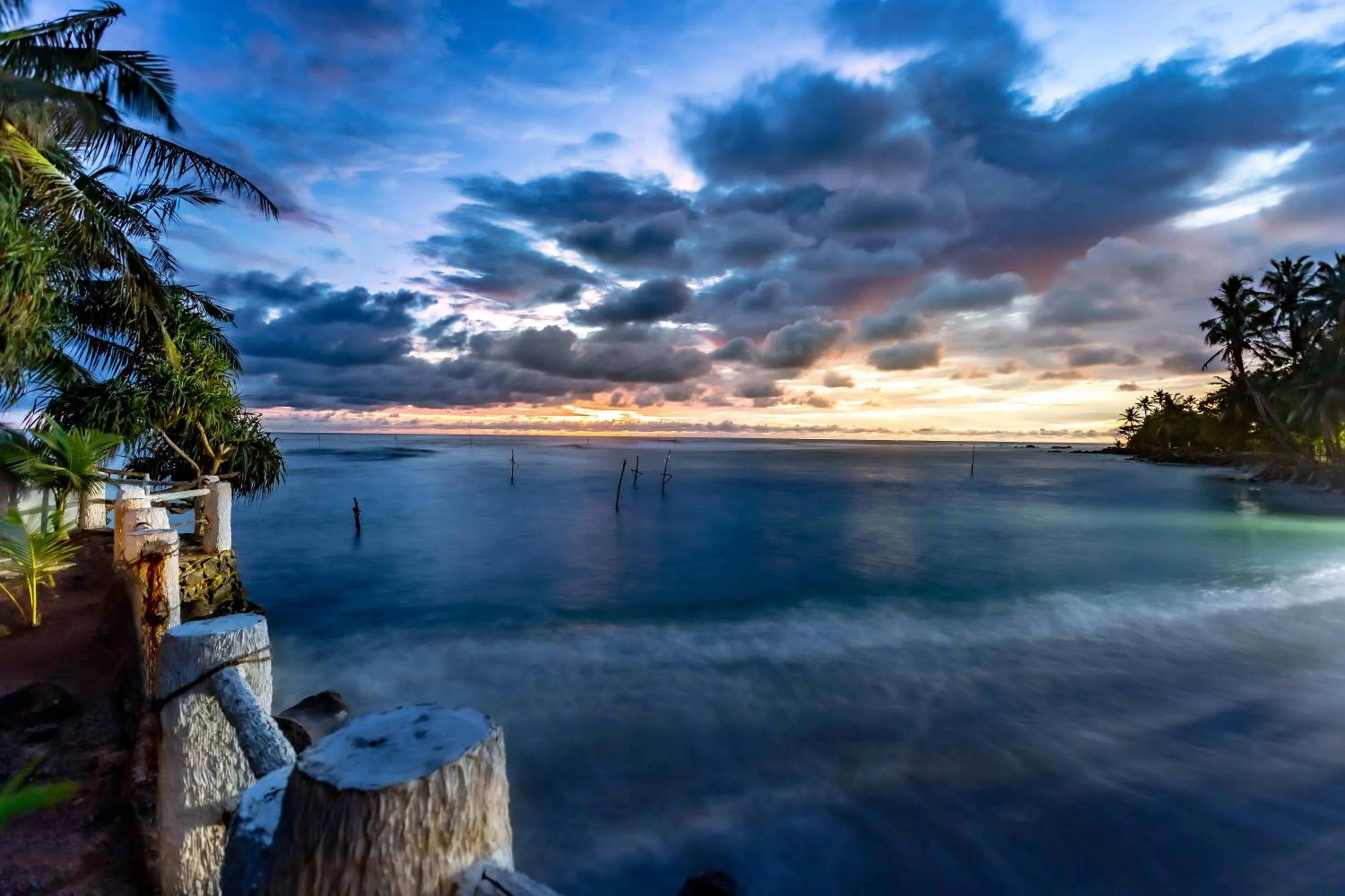 Sea view in Polhena Grand Resort & Banquet