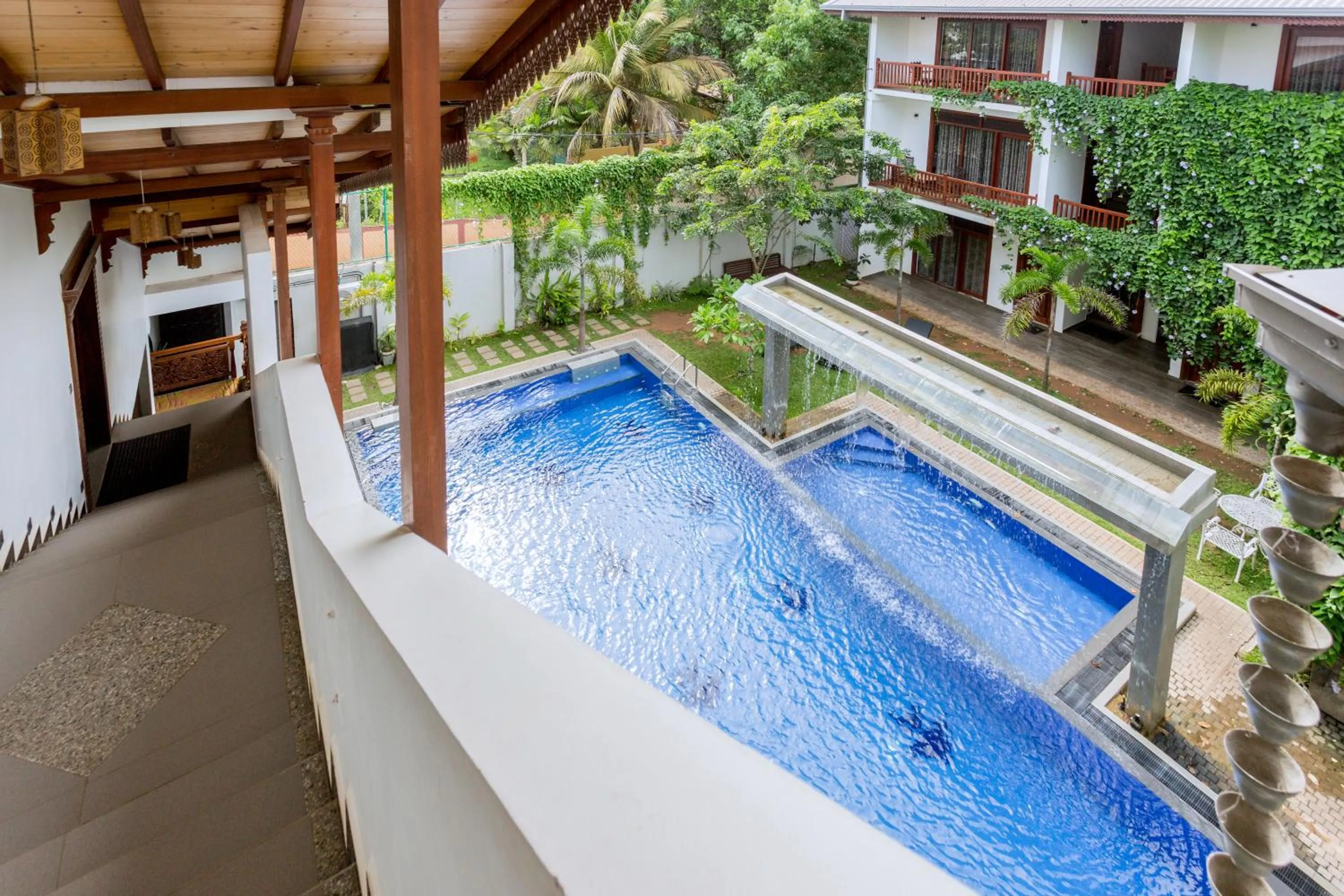 Swimming pool in Polhena Grand Resort & Banquet