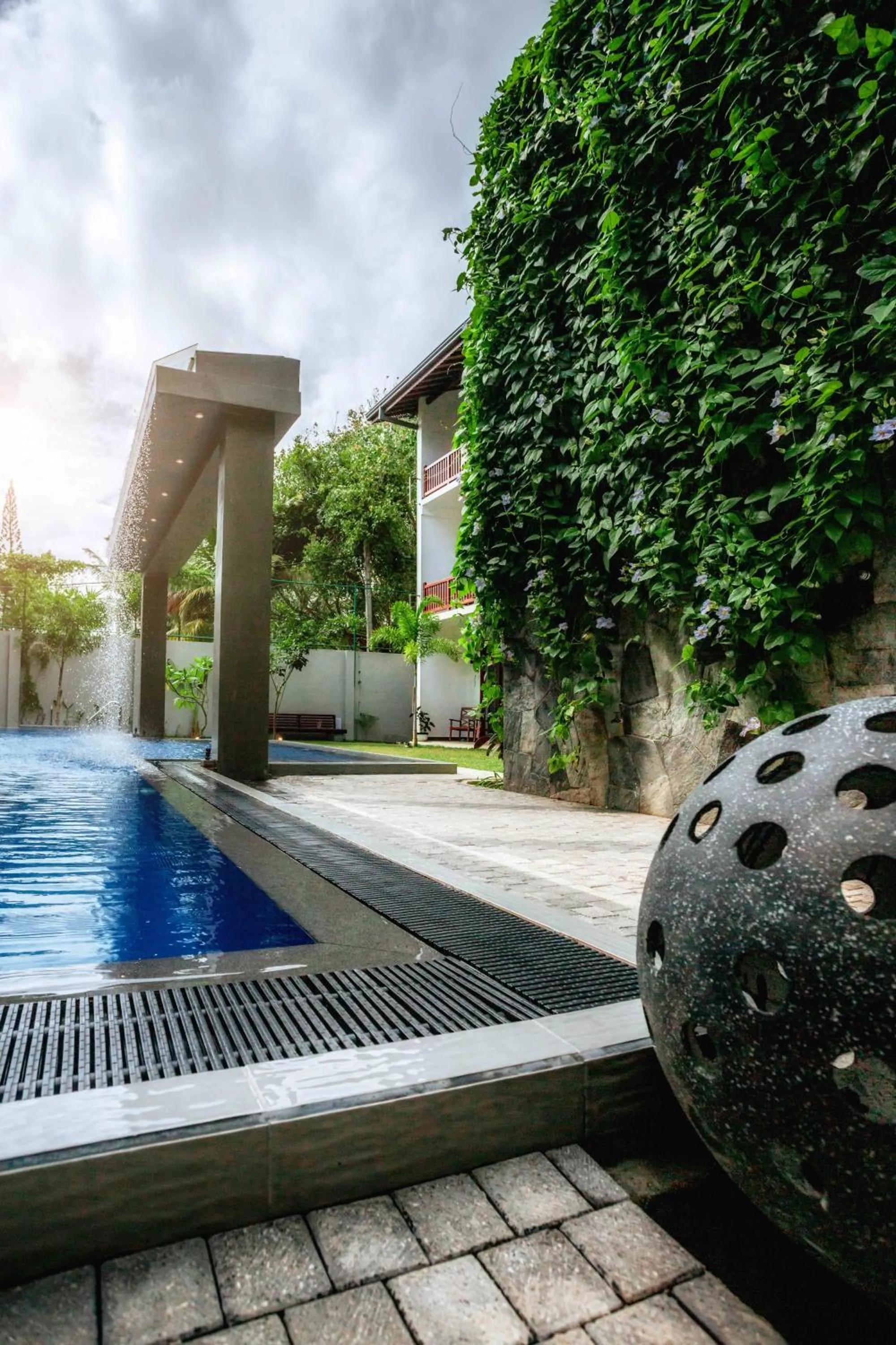 Swimming pool in Polhena Grand Resort & Banquet