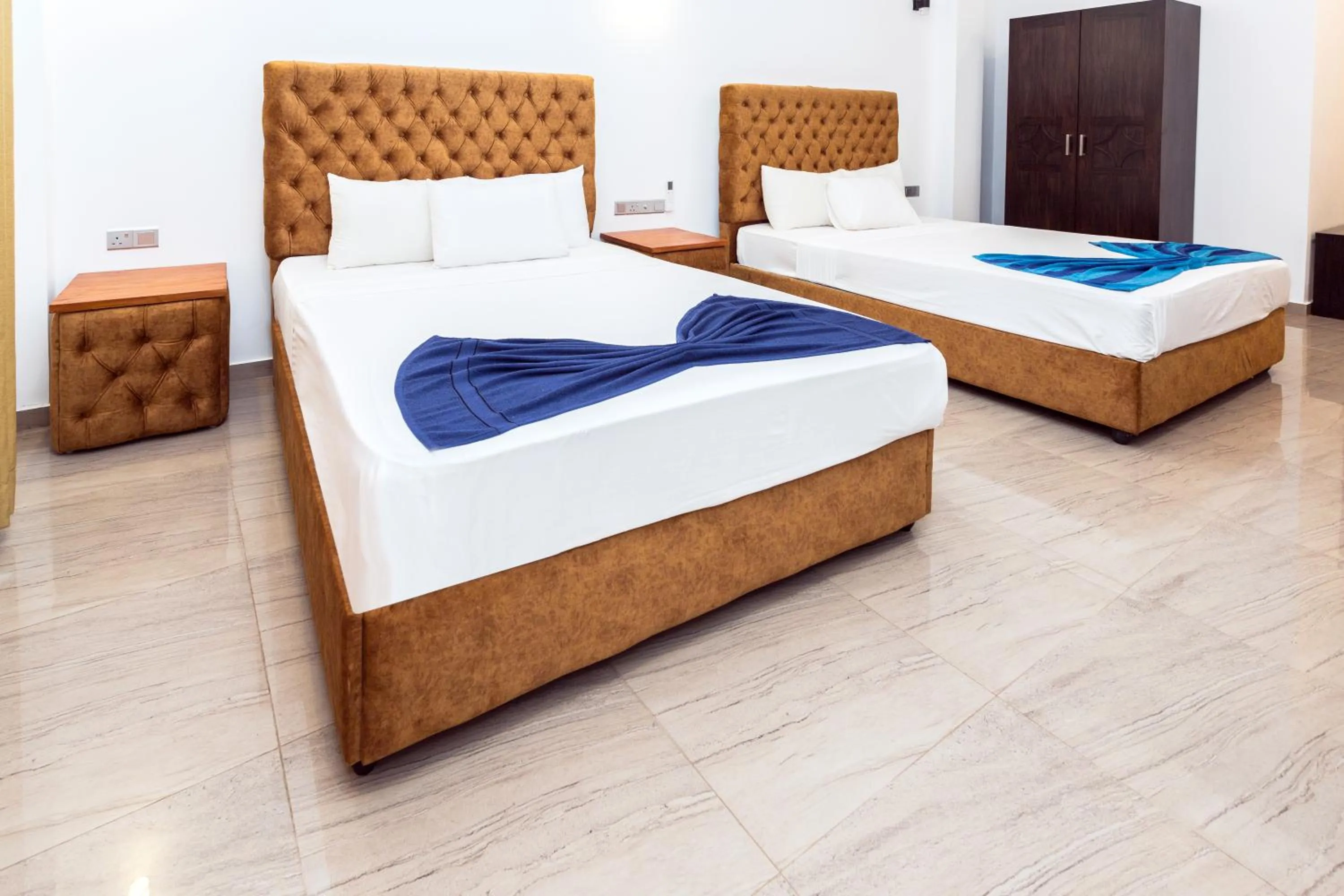 Bedroom, Bed in Polhena Grand Resort & Banquet