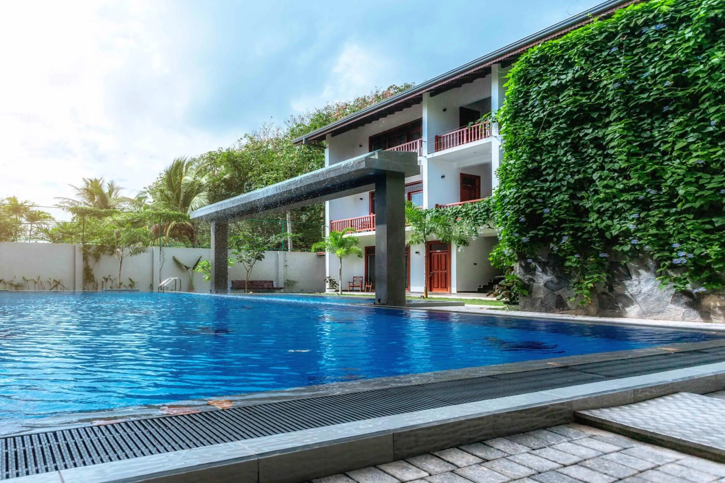 Swimming pool in Polhena Grand Resort & Banquet