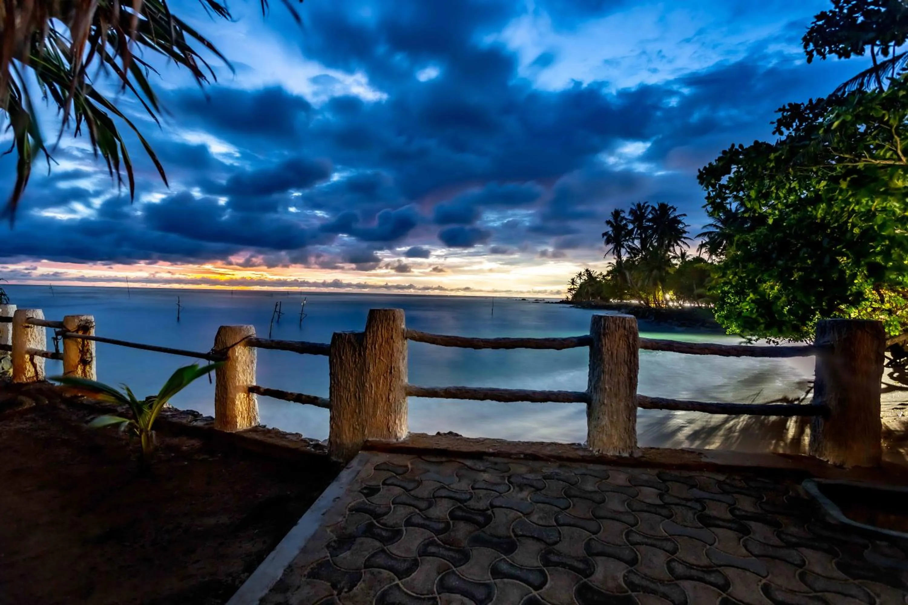 Sea view in Polhena Grand Resort & Banquet