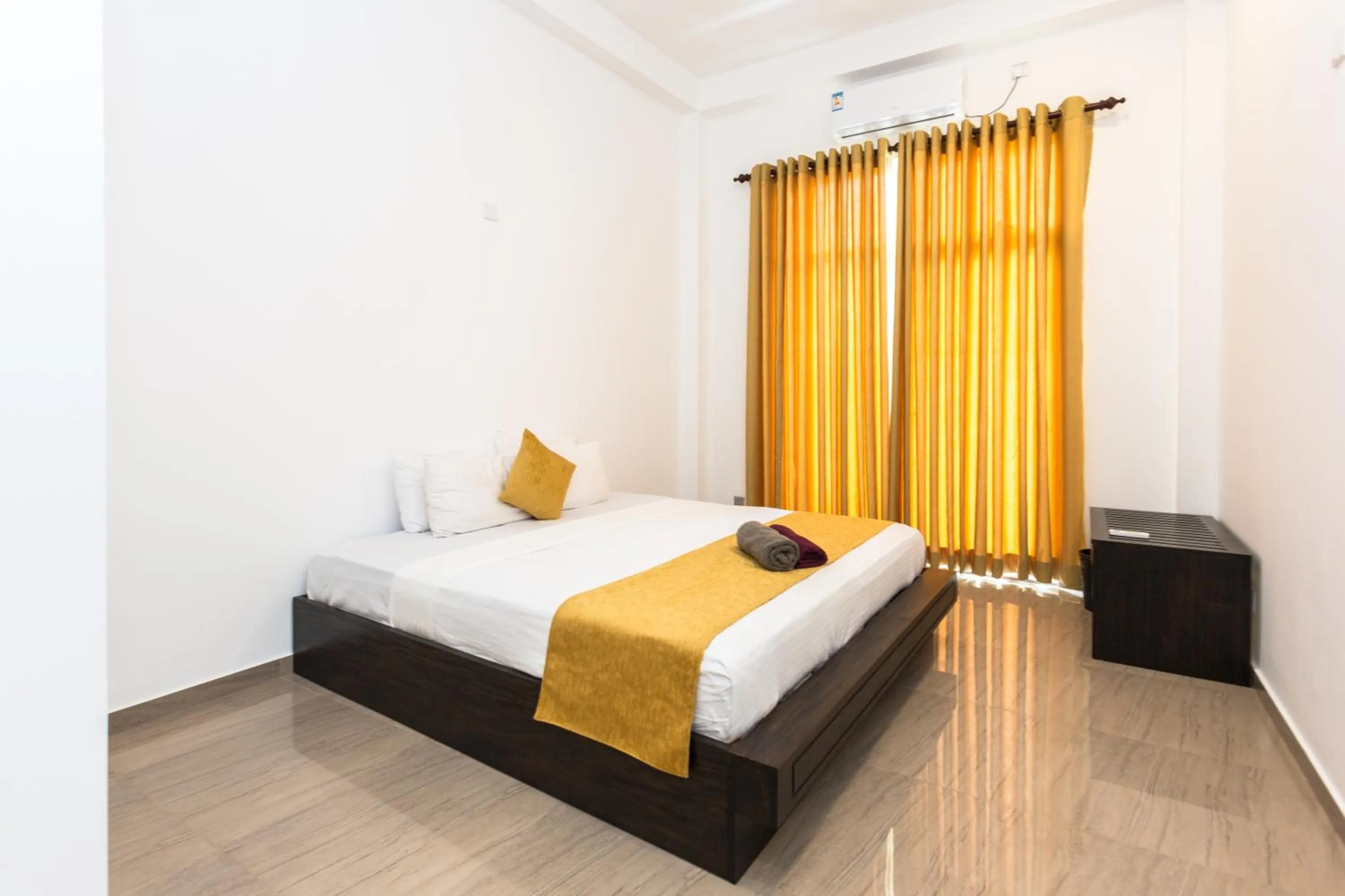 Photo of the whole room, Bed in Polhena Grand Resort & Banquet