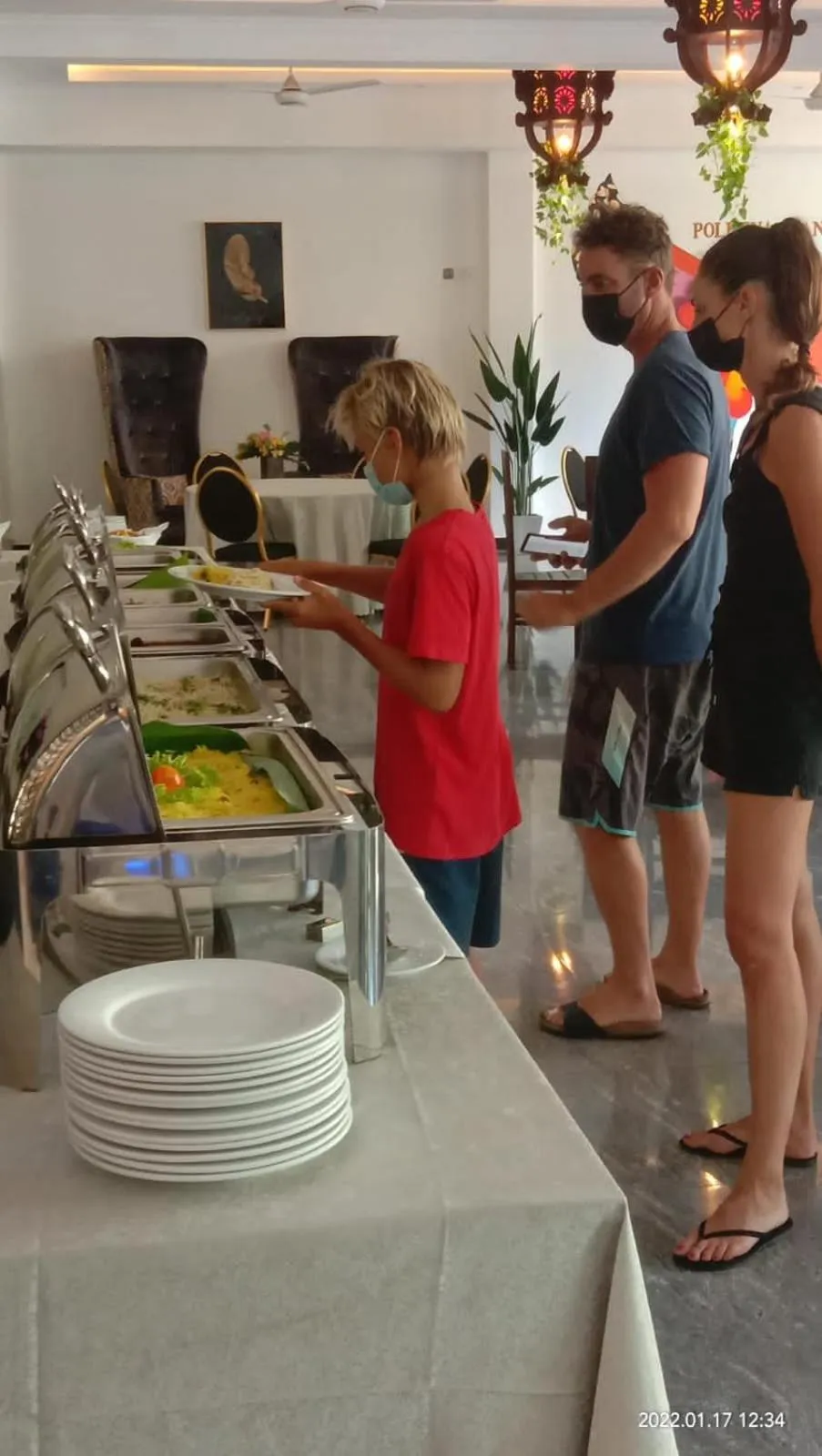 Restaurant/places to eat in Polhena Grand Resort & Banquet