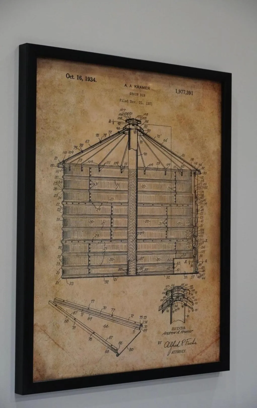 Bedroom in Highside Farm