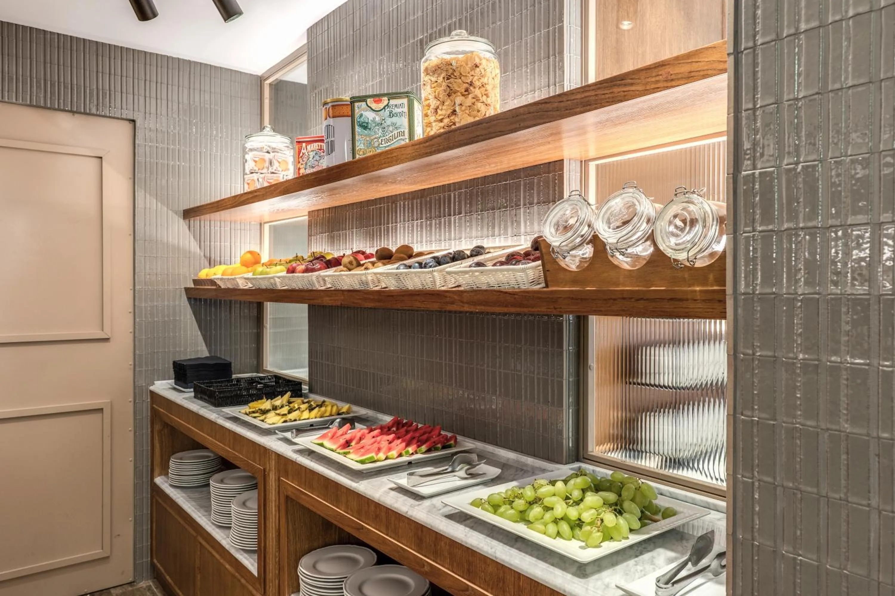 Breakfast in Hotel Isola Sacra Rome Airport