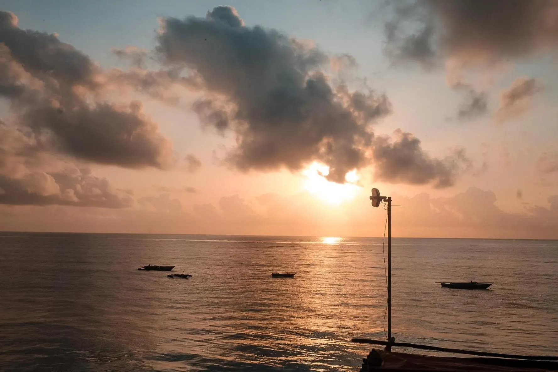 Sunset in Equalia boutique hotel