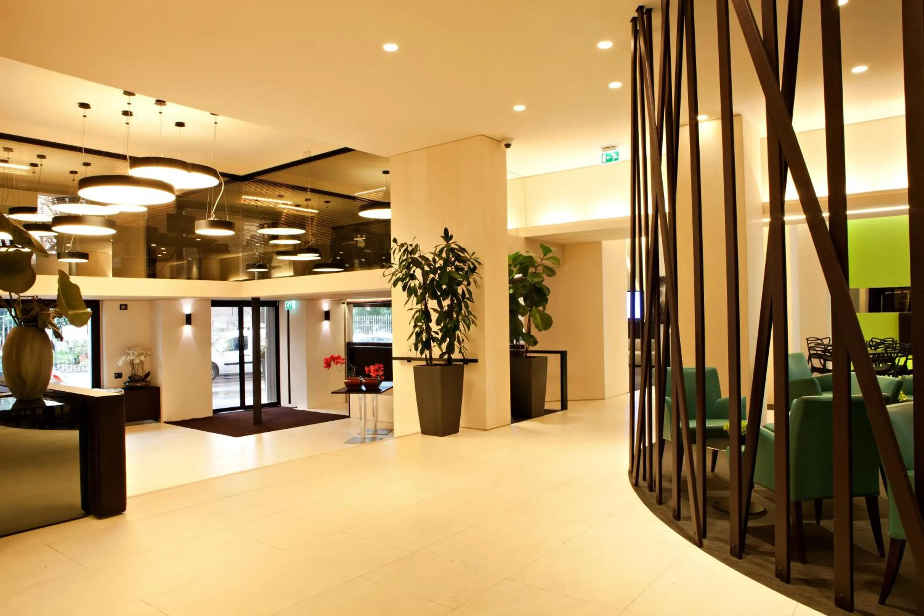Lobby or reception in Hotel Manin Lobby or reception in Hotel Manin