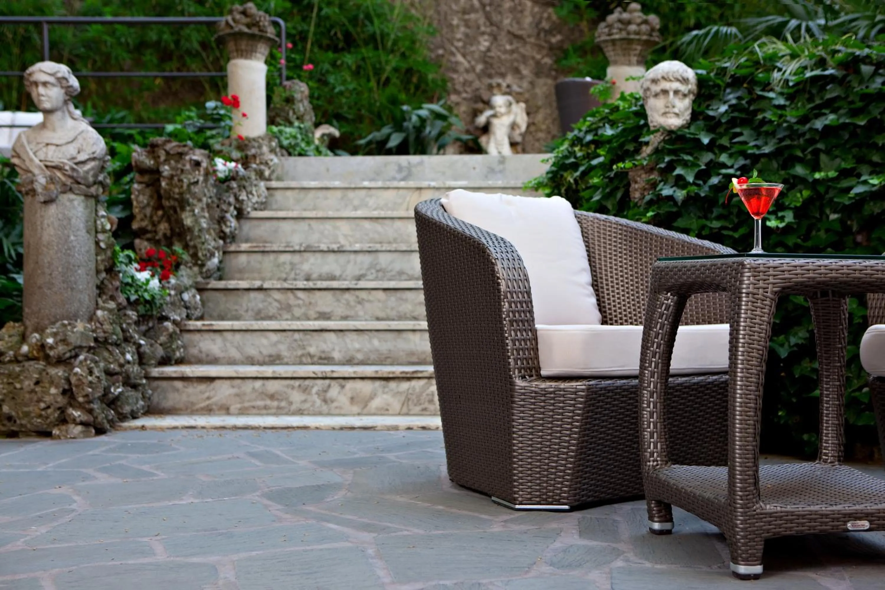 Garden in Hotel Manin