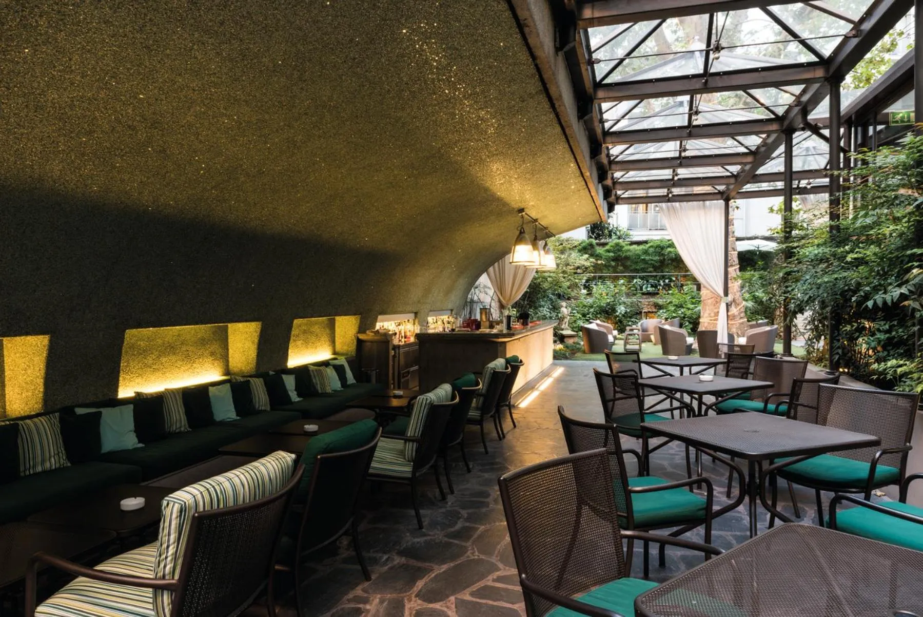 Garden in Hotel Manin