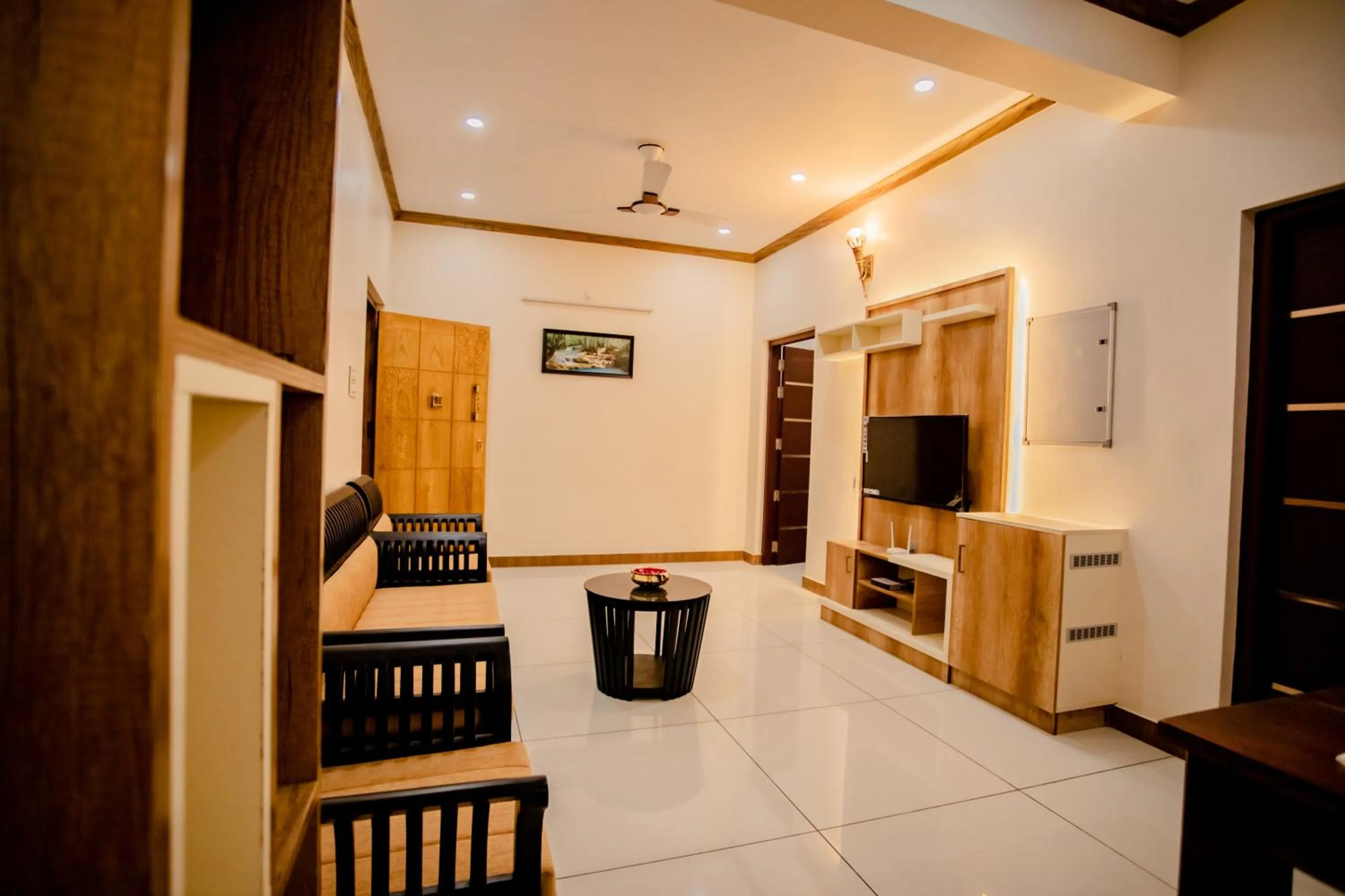 Living room in Cliff Way Apartments