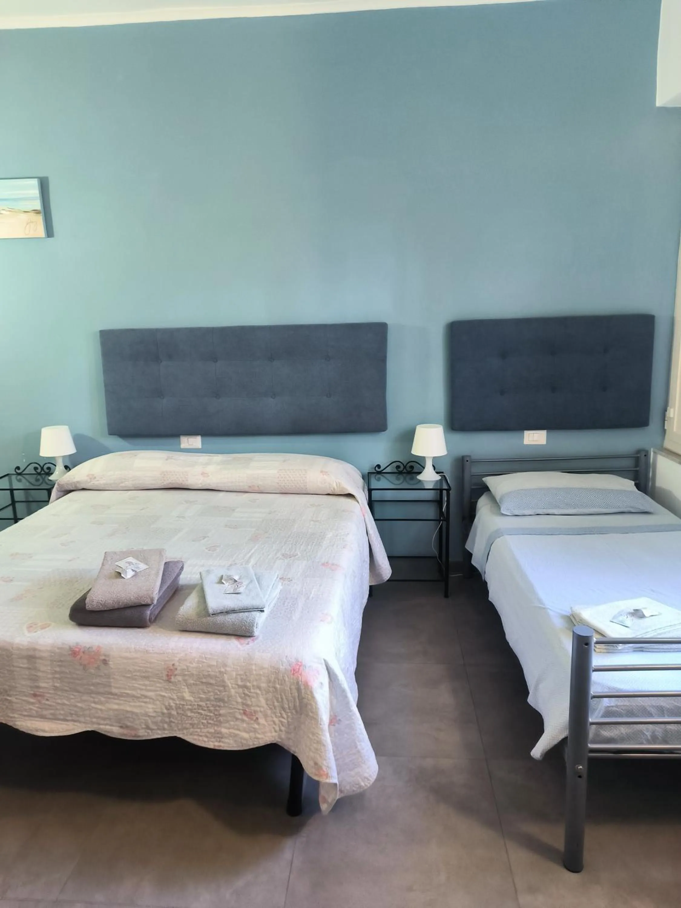 Bedroom, Bed in B&B Rainbow