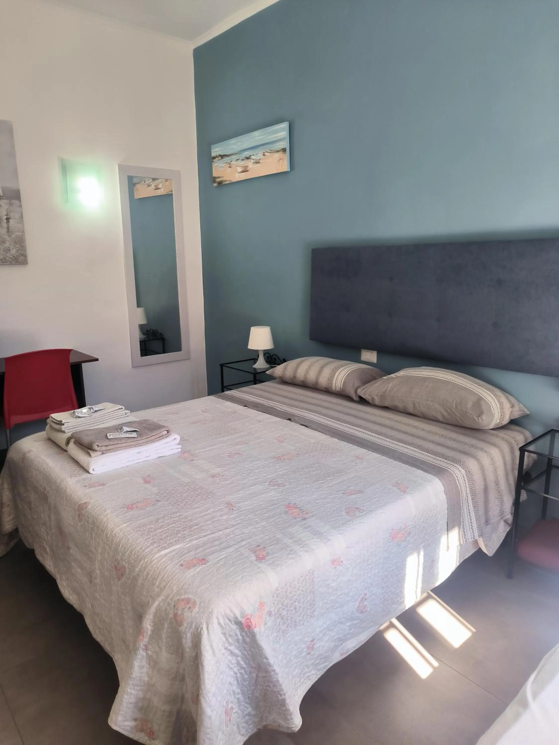 Bedroom, Bed in B&B Rainbow