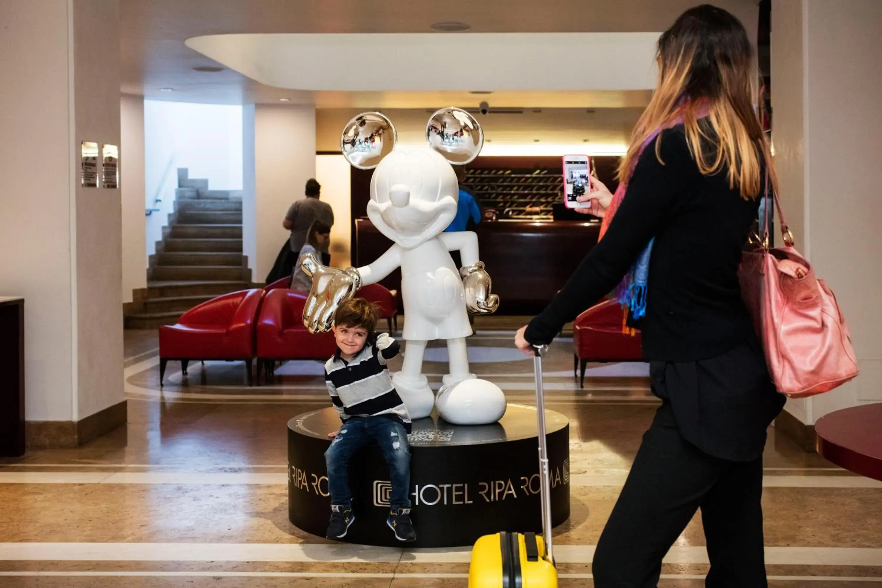 Lobby or reception in Hotel Ripa Roma Lobby or reception in Hotel Ripa Roma