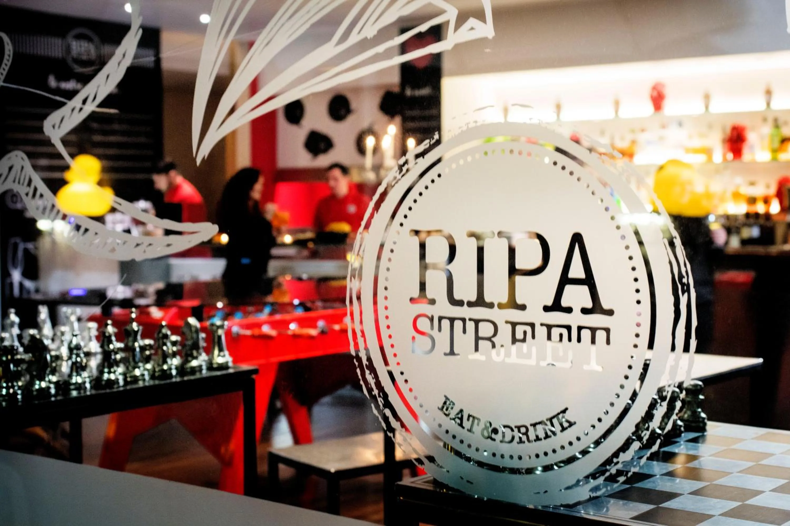 Lounge or bar in Hotel Ripa Roma