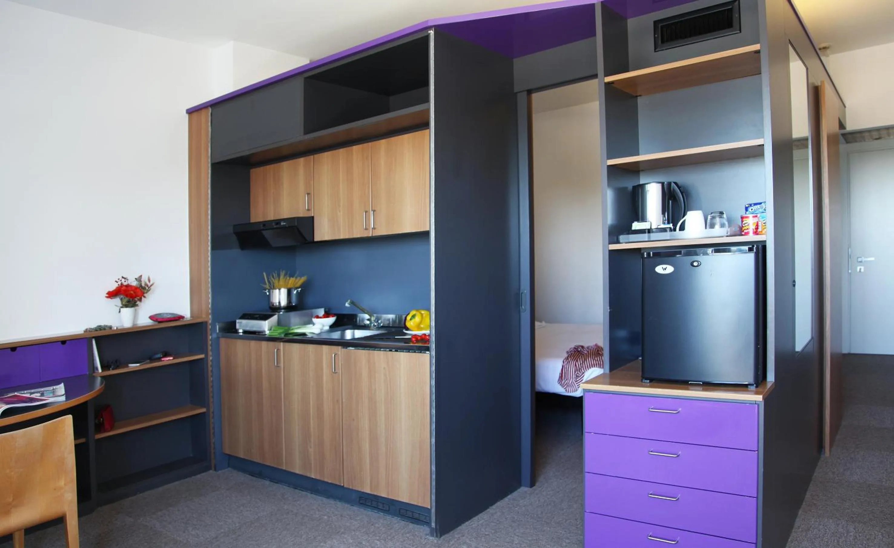 Kitchen or kitchenette in Hotel Ripa Roma