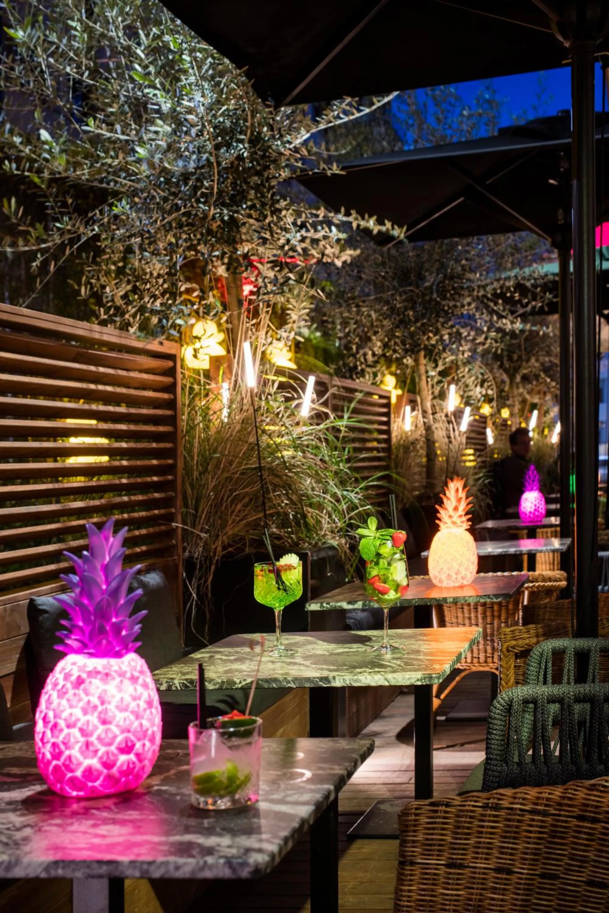 Patio in Hotel Ripa Roma