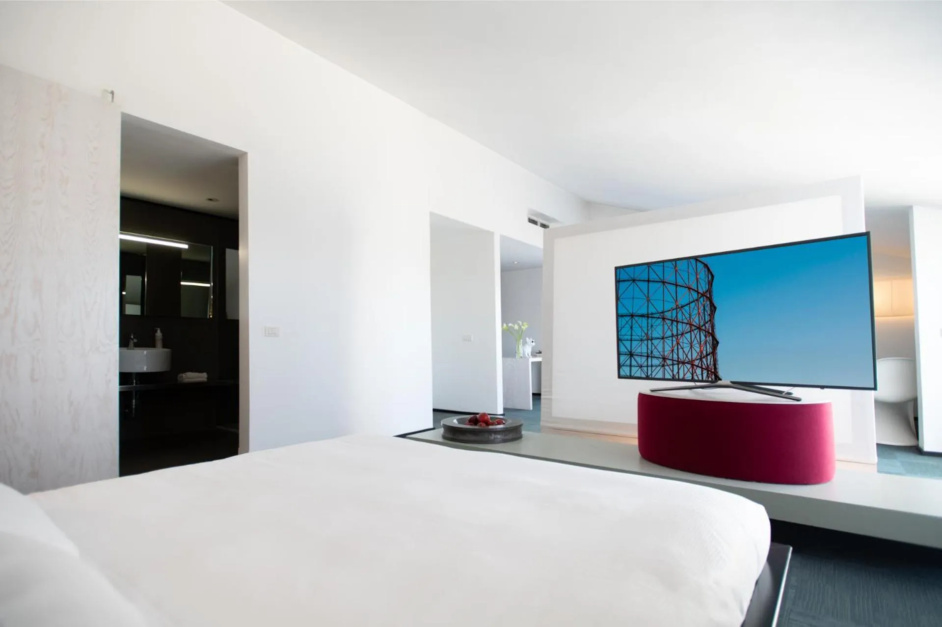 Bed in Hotel Ripa Roma