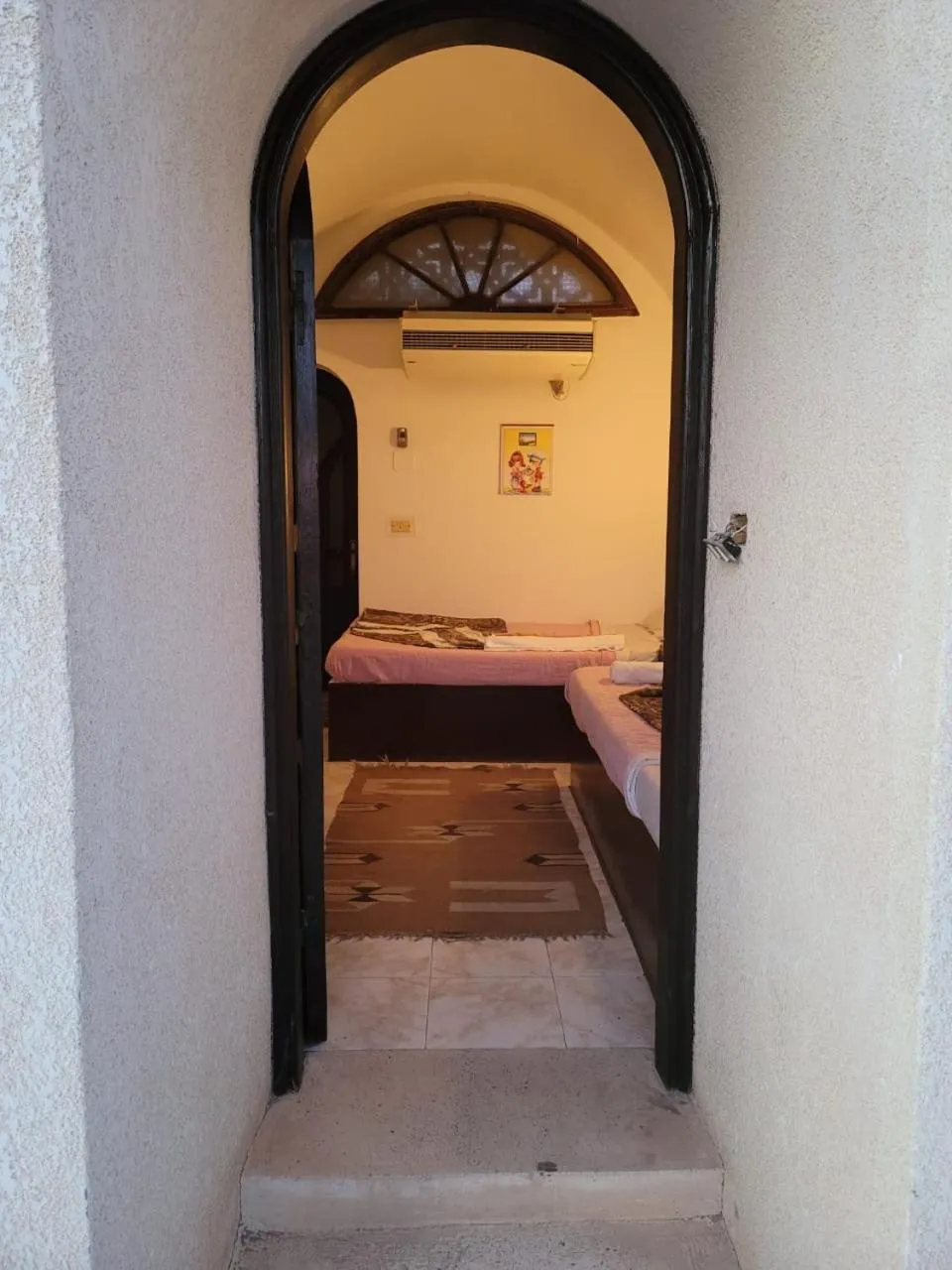 Bed in Lagona Dahab Hotel