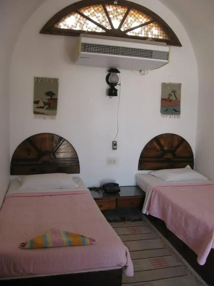 Bed in Lagona Dahab Hotel