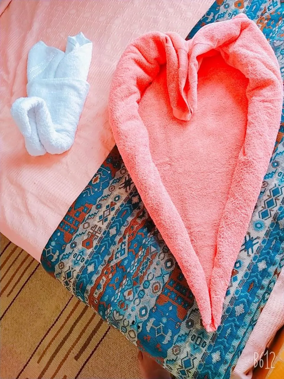 Bed in Lagona Dahab Hotel