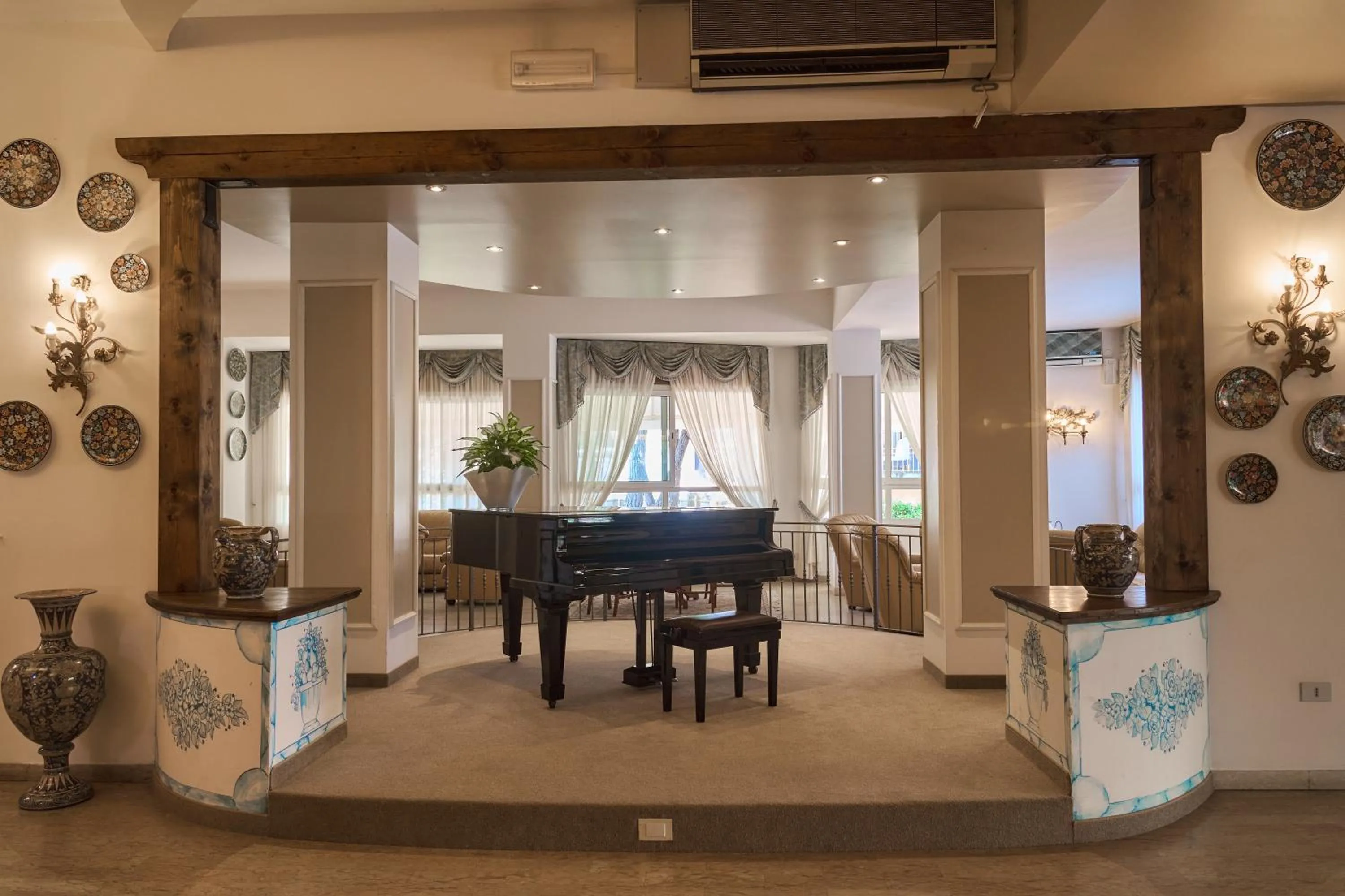 Lobby or reception in Hotel Viña del Mar Pineta