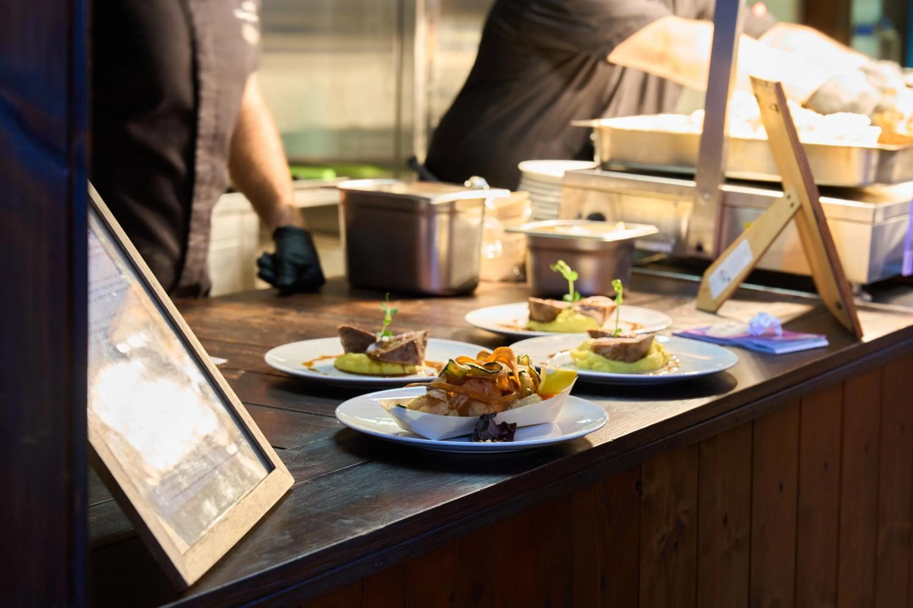 Restaurant/places to eat in Hotel Viña del Mar Pineta