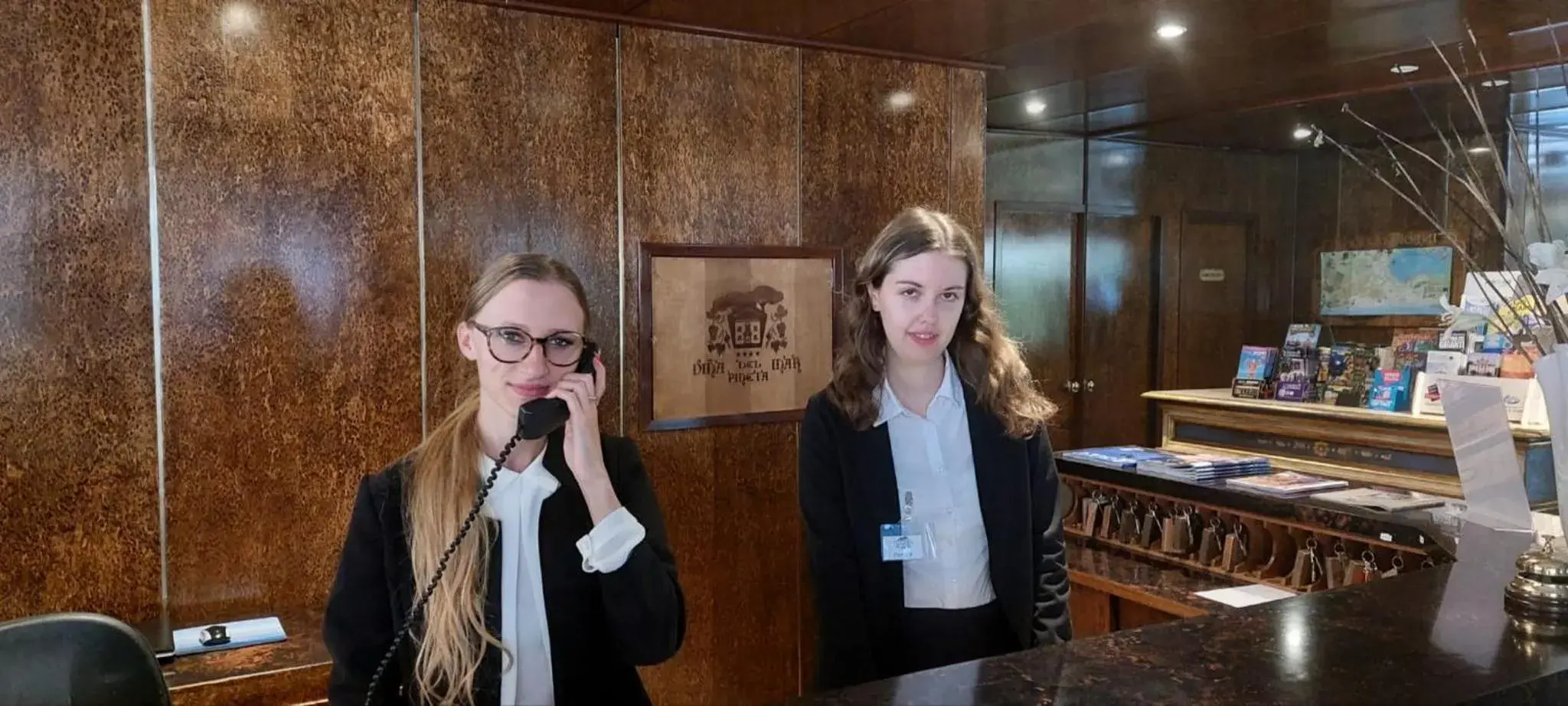 Lobby or reception in Hotel Viña del Mar Pineta