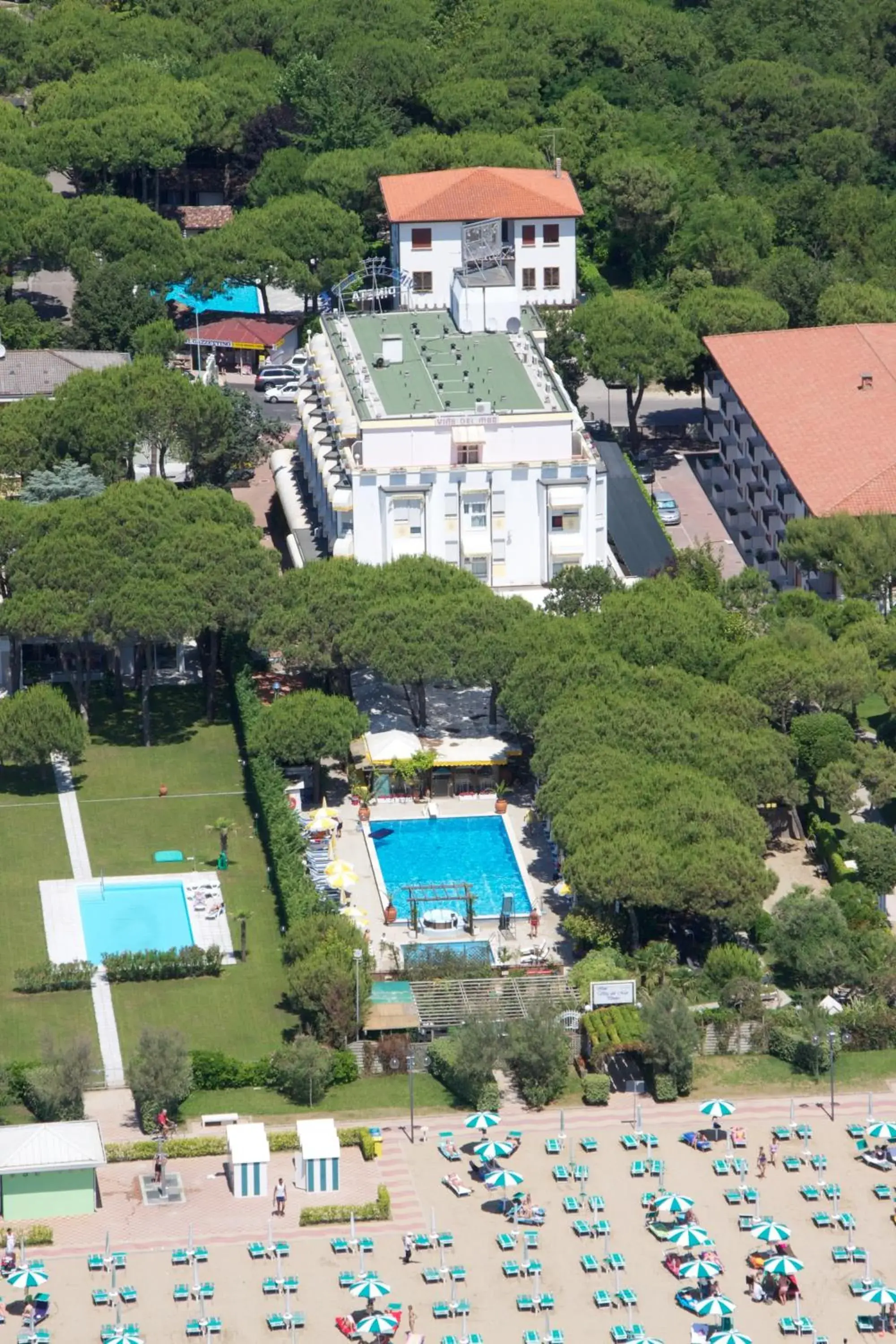 Bird's eye view, Bird's-eye View in Hotel Viña del Mar Pineta