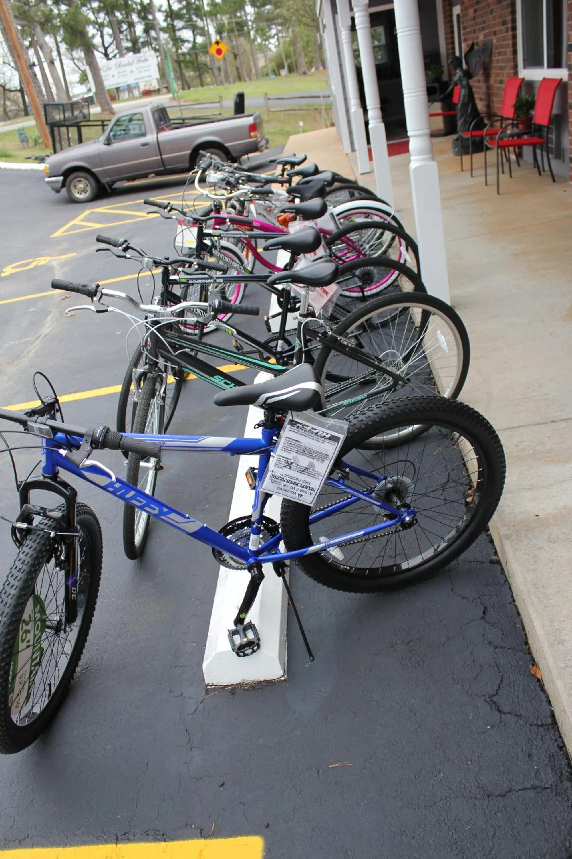 Cycling in Brydan Suites